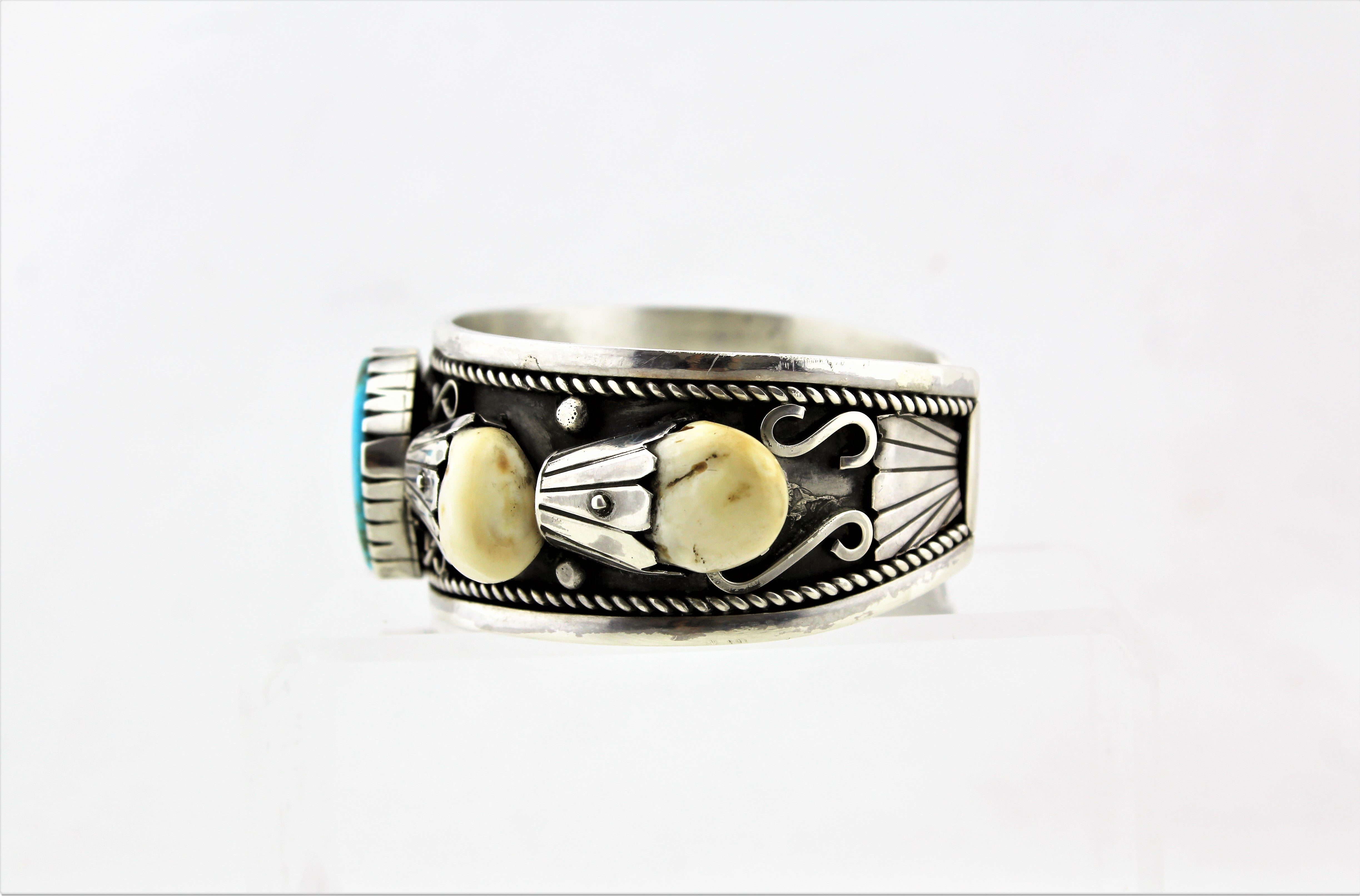 Dee Norris Elk Tooth Bracelet Cuff
