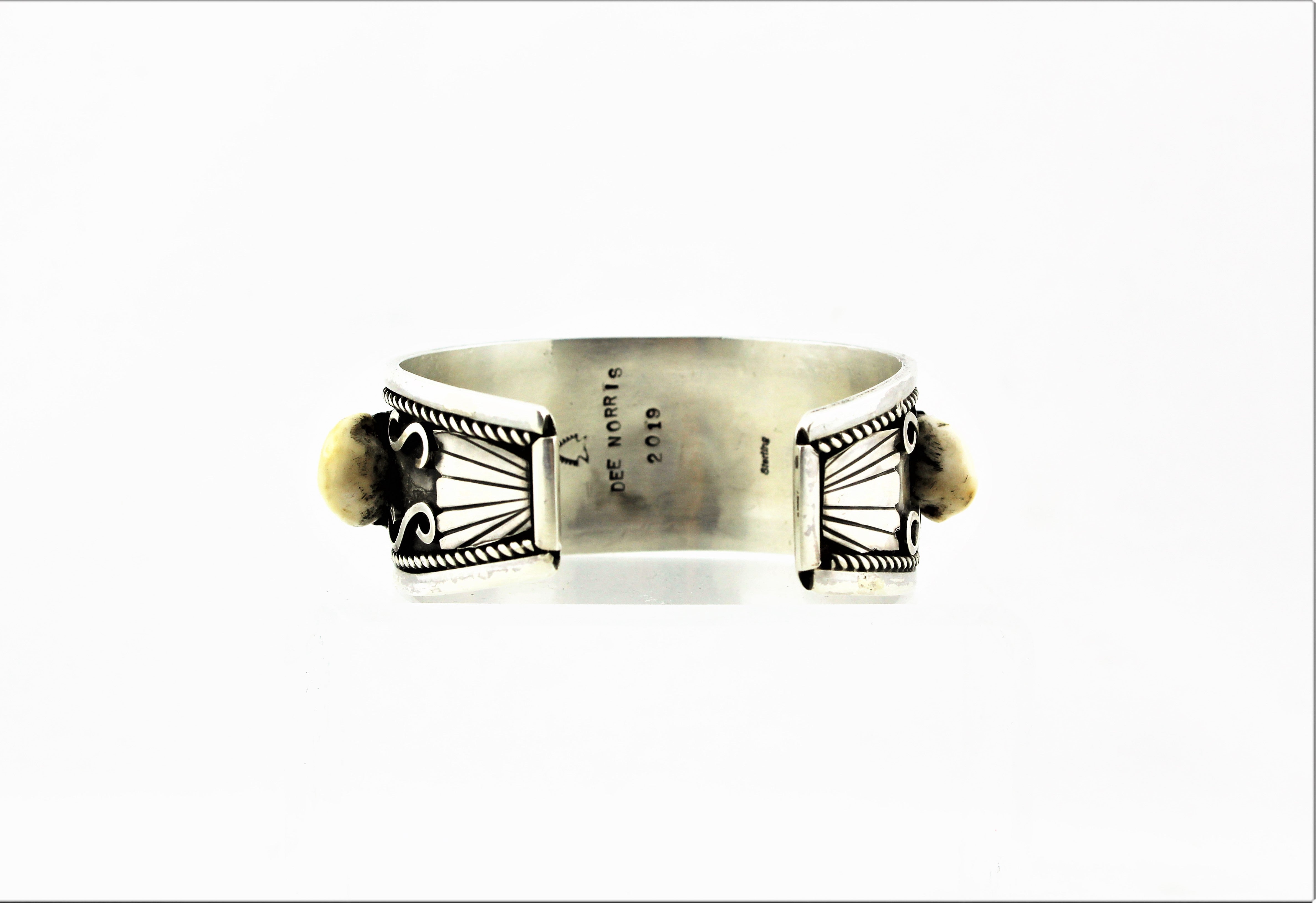 Dee Norris Elk Tooth Bracelet Cuff