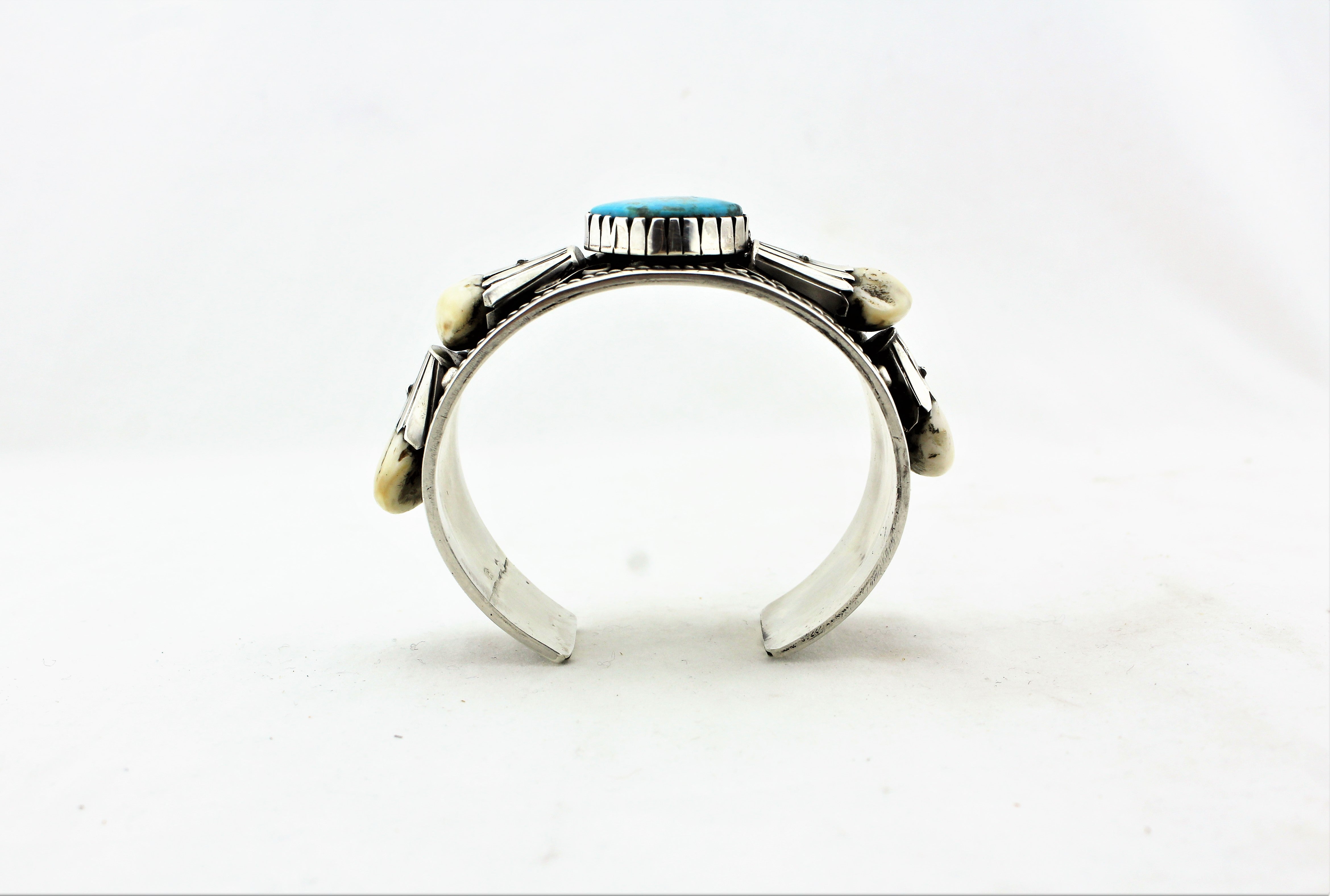 Dee Norris Elk Tooth Bracelet Cuff