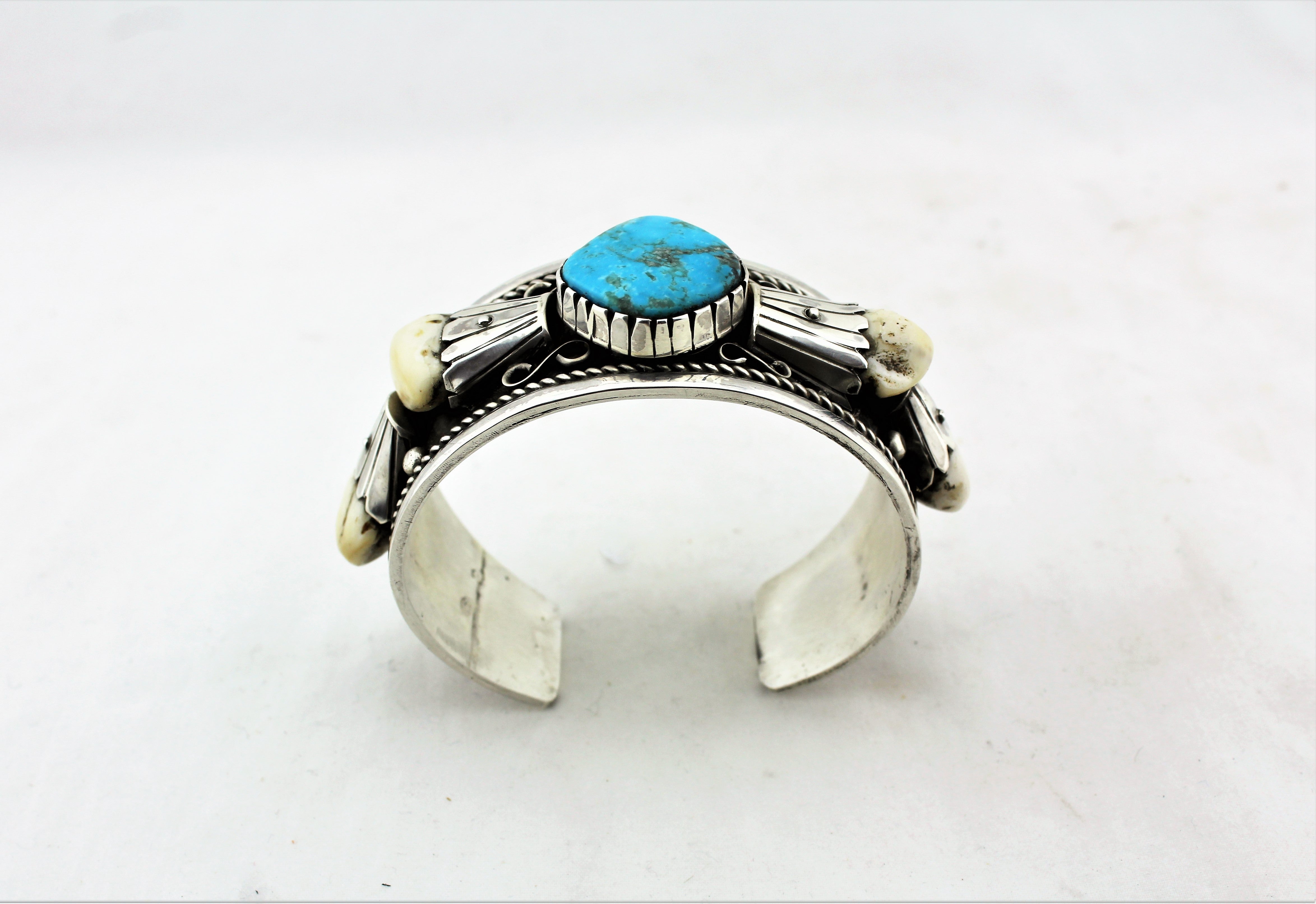 Dee Norris Elk Tooth Bracelet Cuff