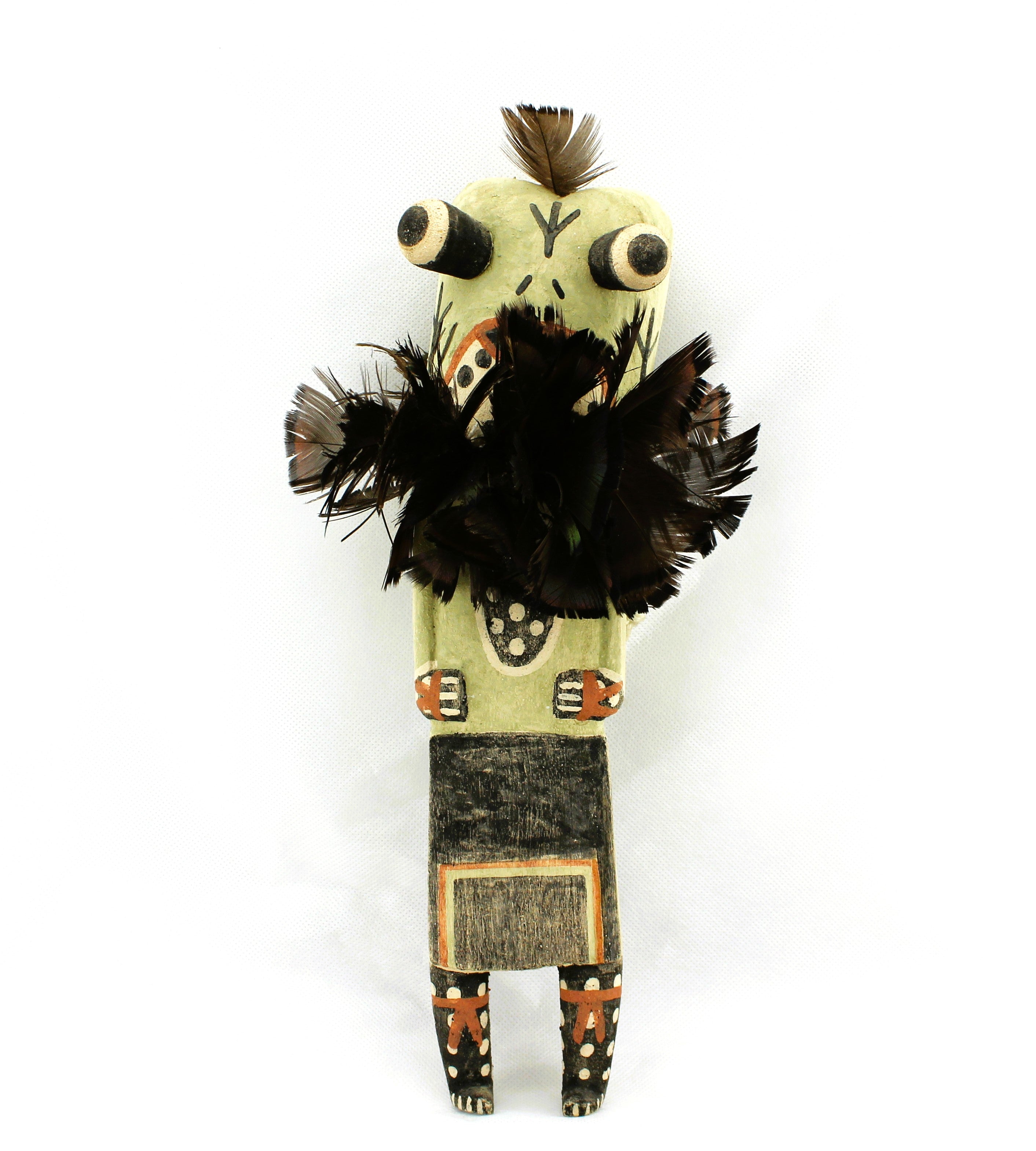 Frog (Paqua) Kachina by Randy Brokeshoulder