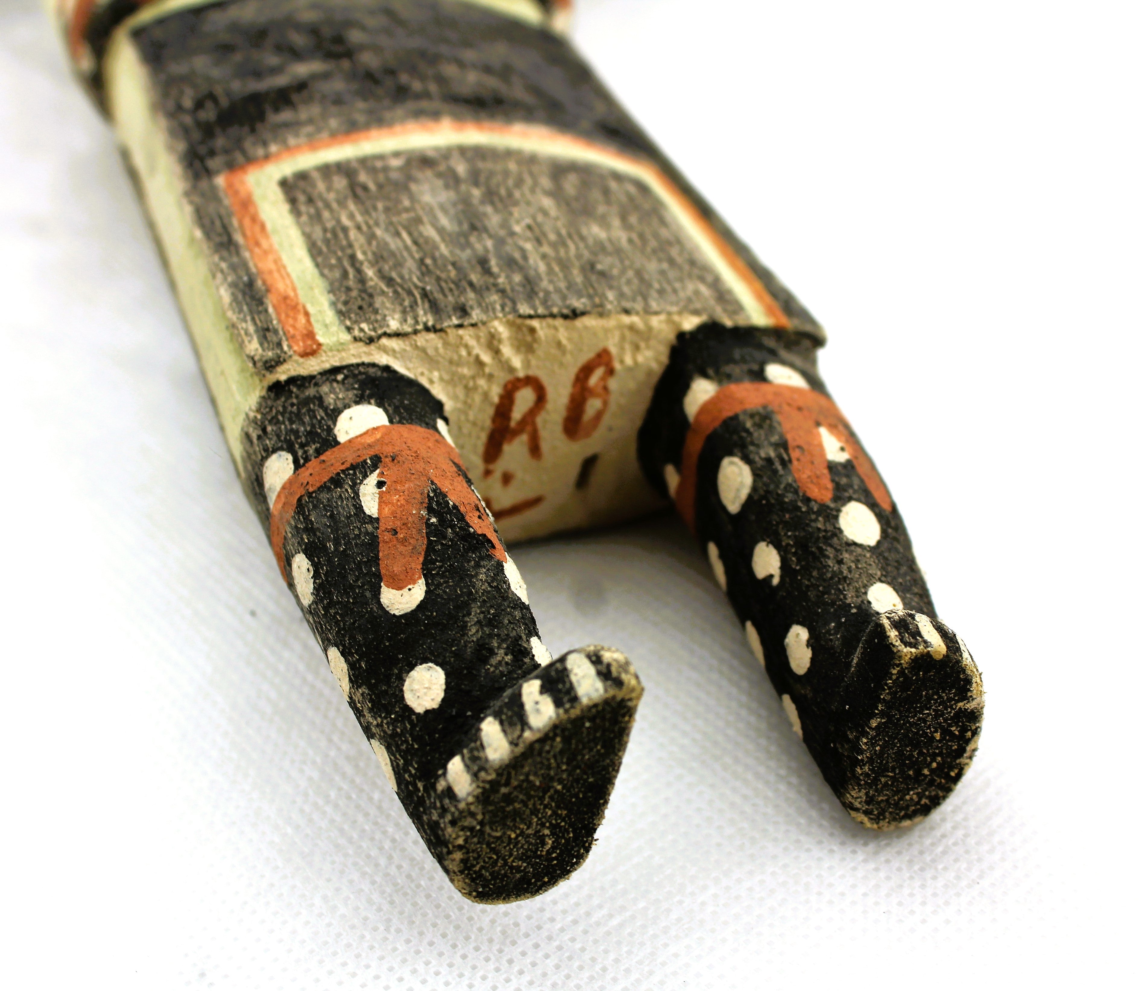 Frog (Paqua) Kachina by Randy Brokeshoulder