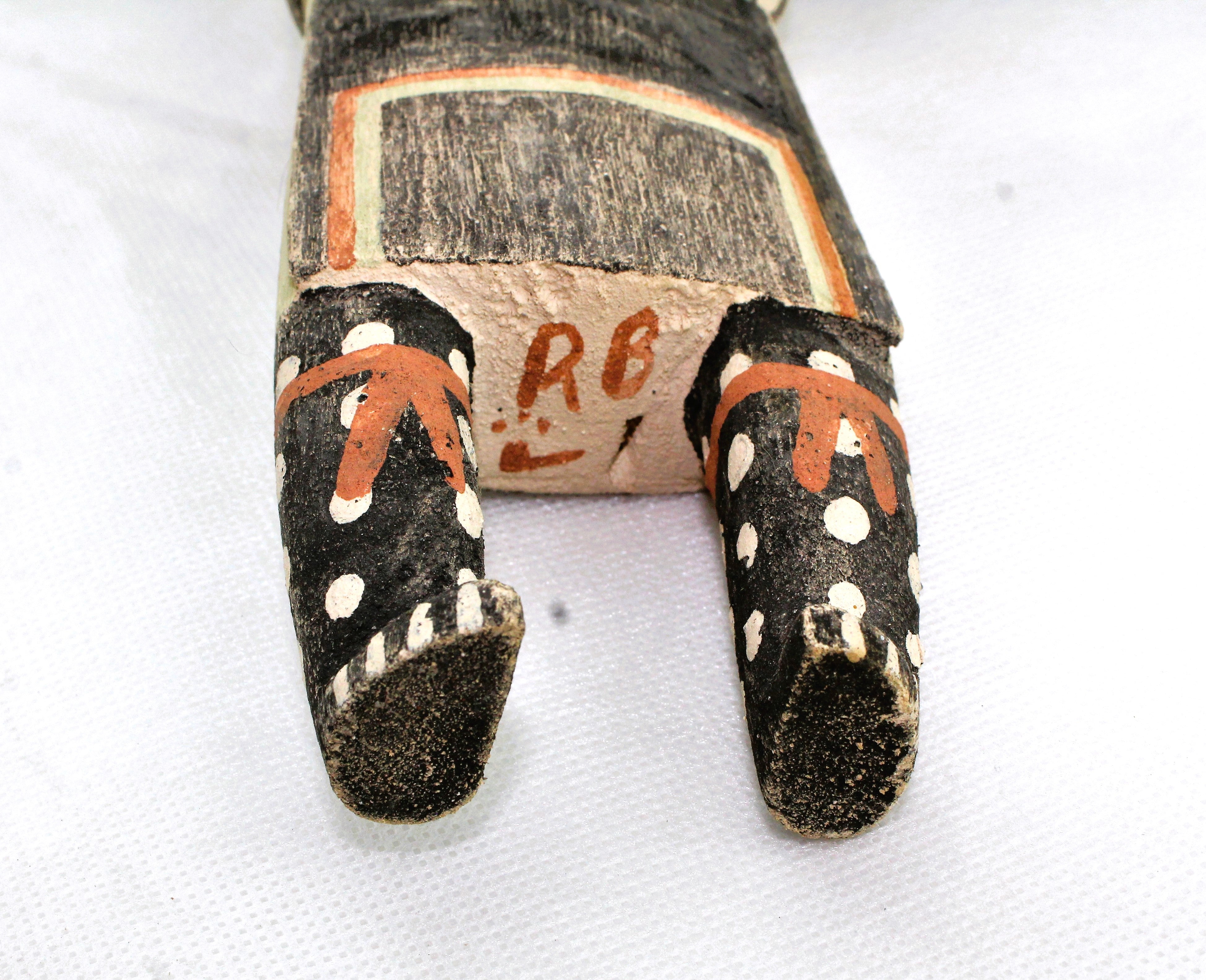 Frog (Paqua) Kachina by Randy Brokeshoulder