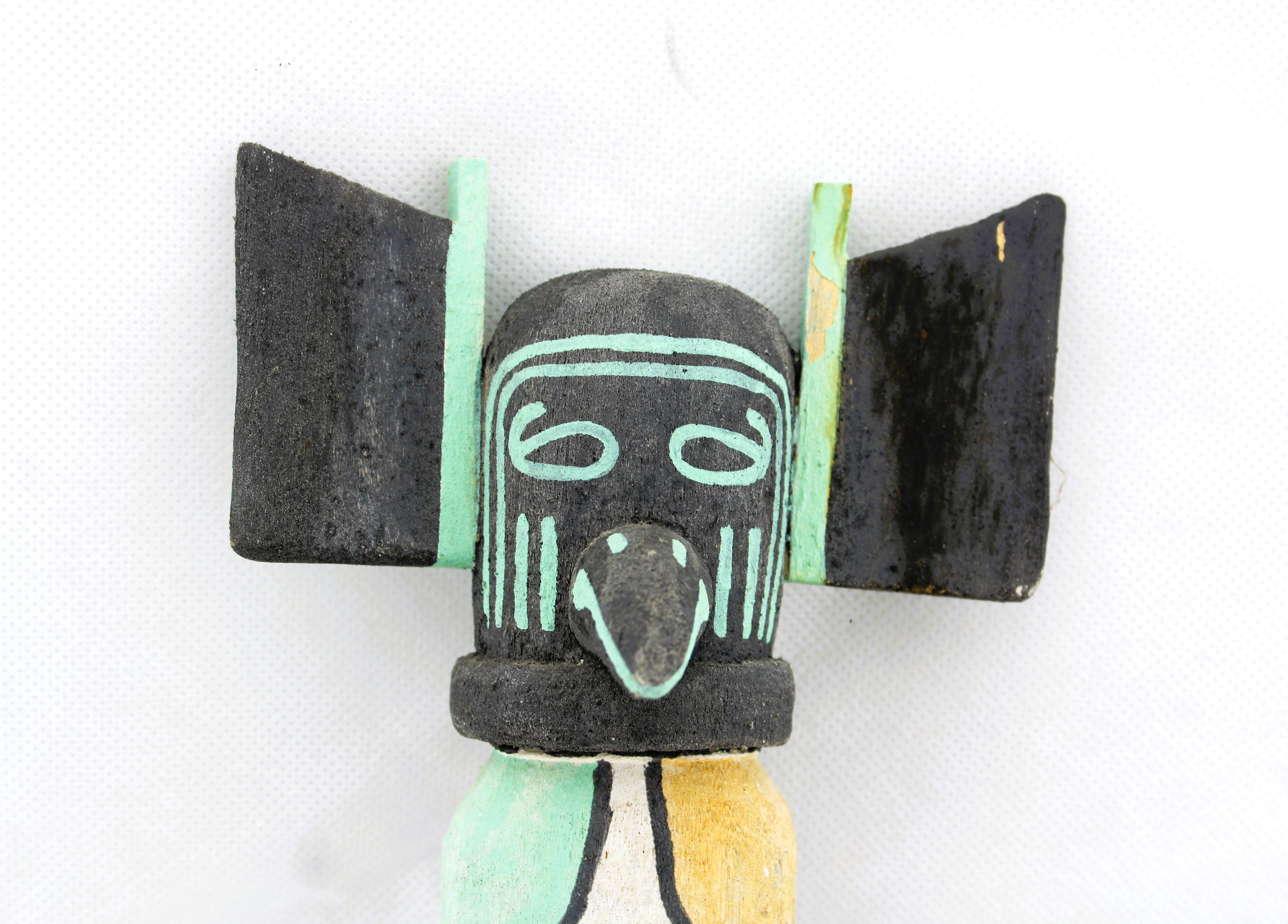 Philbert Honanie Old Style Crow Kachina