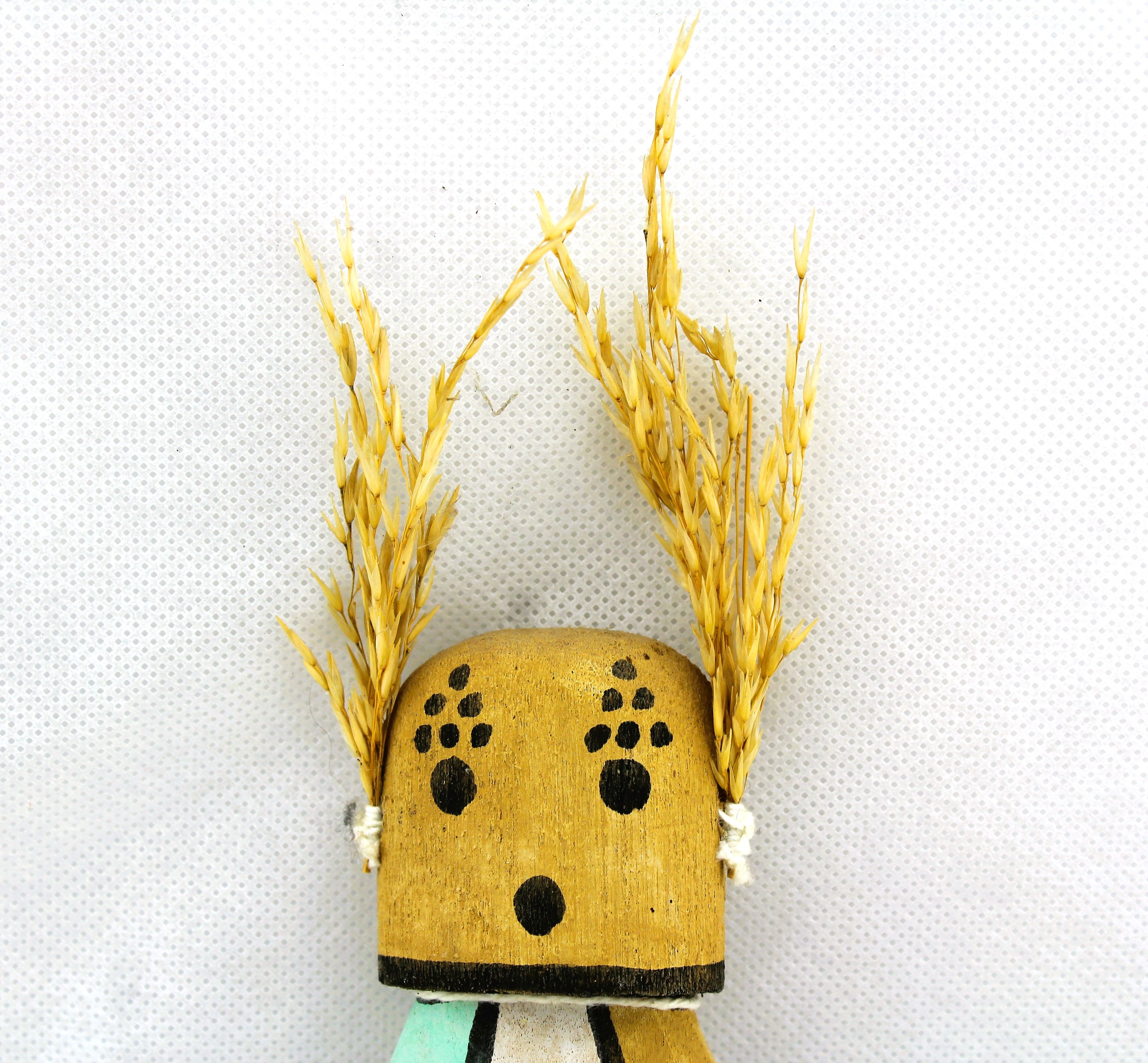 Old Style Cricket Kachina by Nick Brokeshoulder