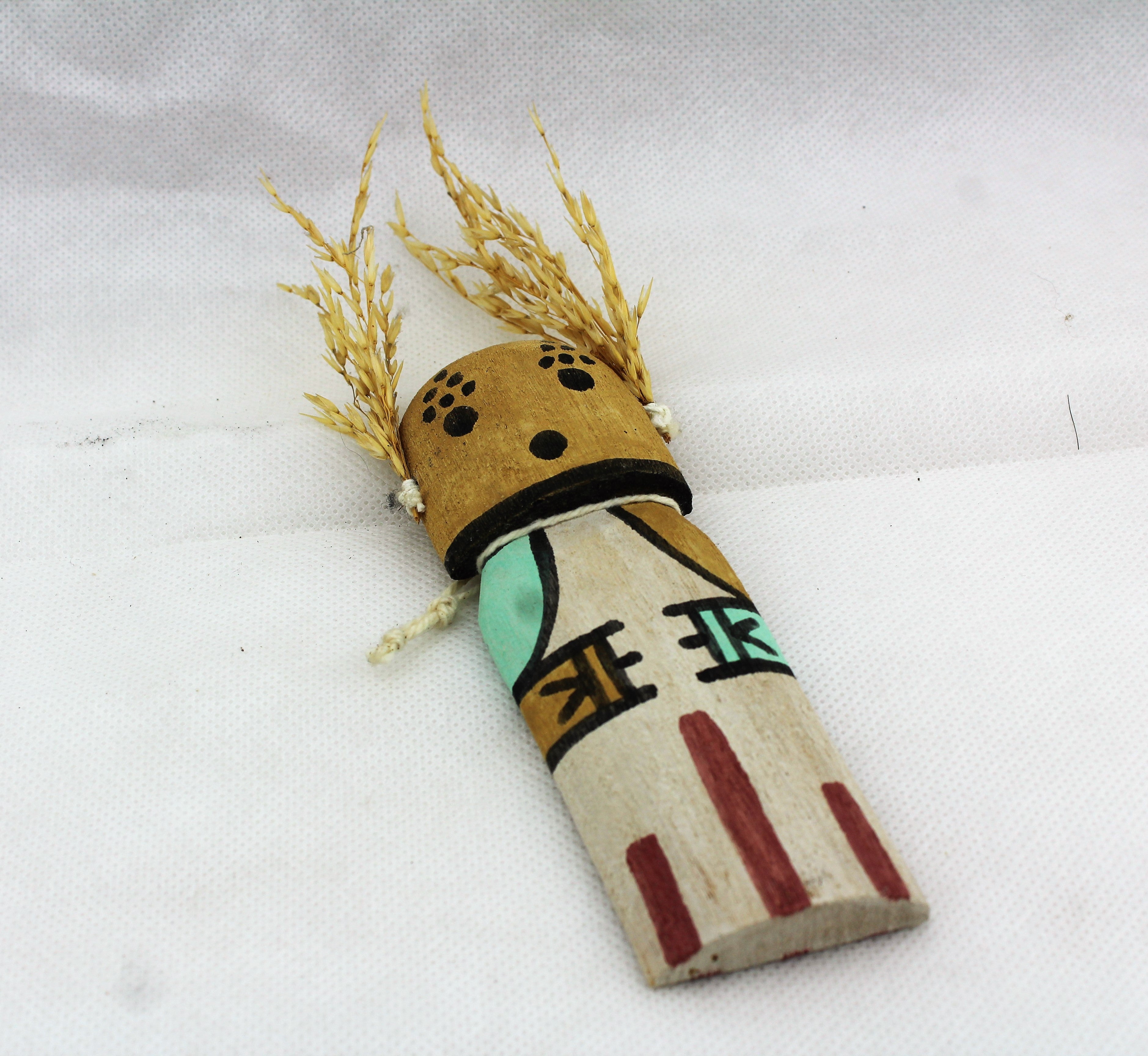 Old Style Cricket Kachina by Nick Brokeshoulder