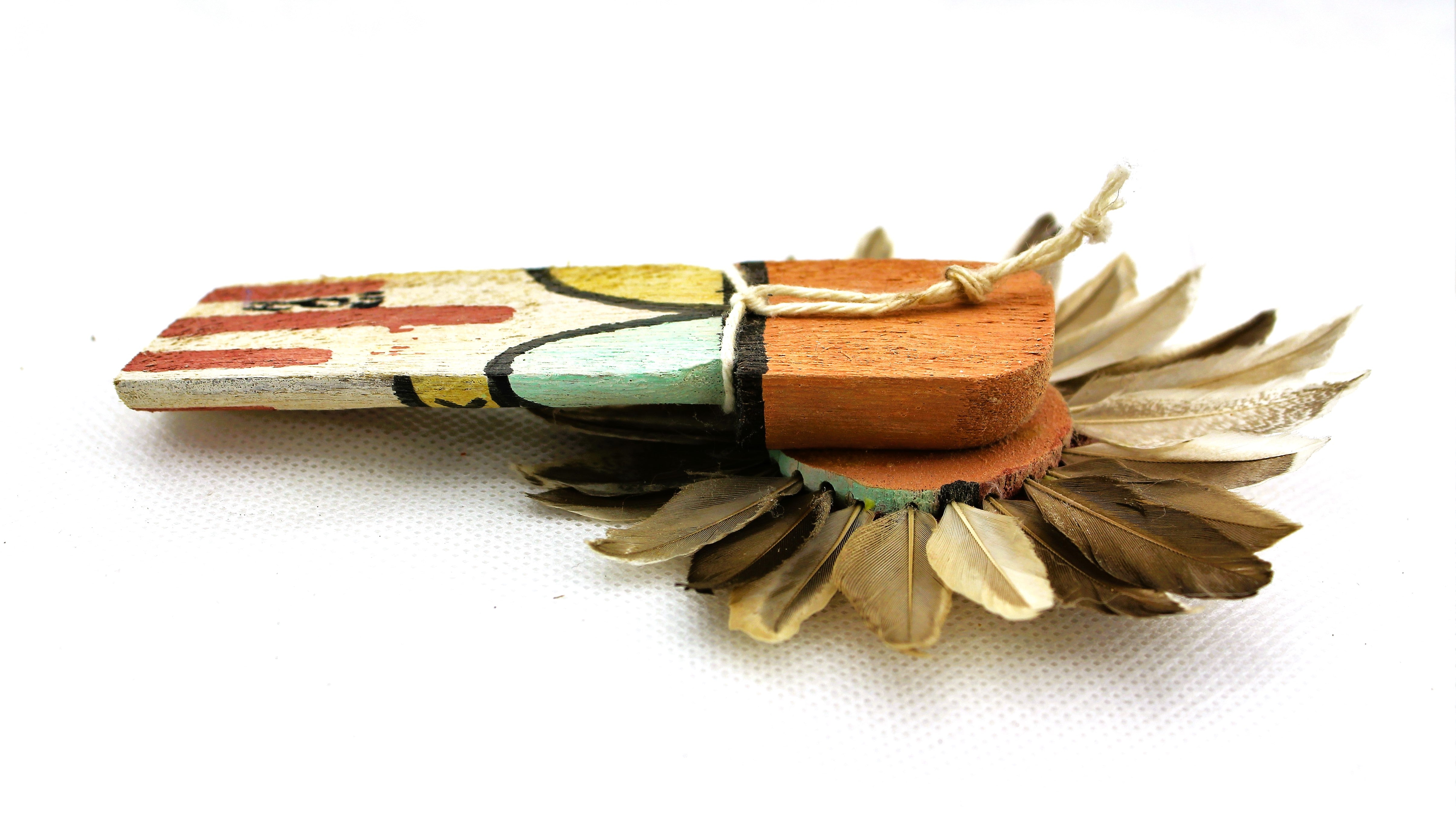 Orlan Honyumptewa Old Style Sun Face Kachina