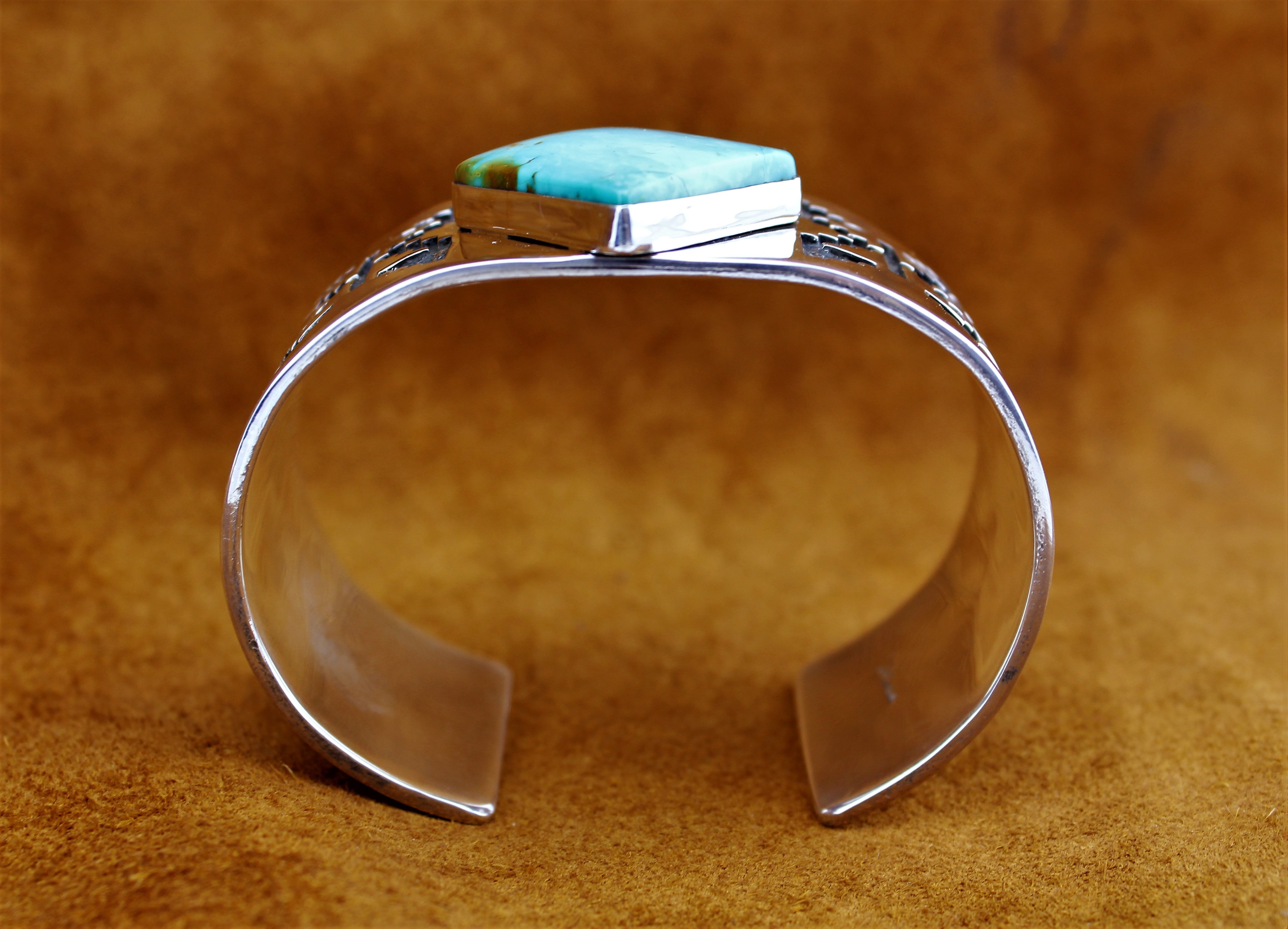 Marita Jackson Sterling Turquoise Bracelet