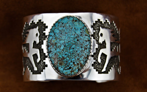 Marita Jackson Sterling Turquoise Bracelet