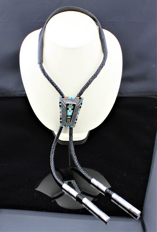 Contemporary Navajo Bolo Tie