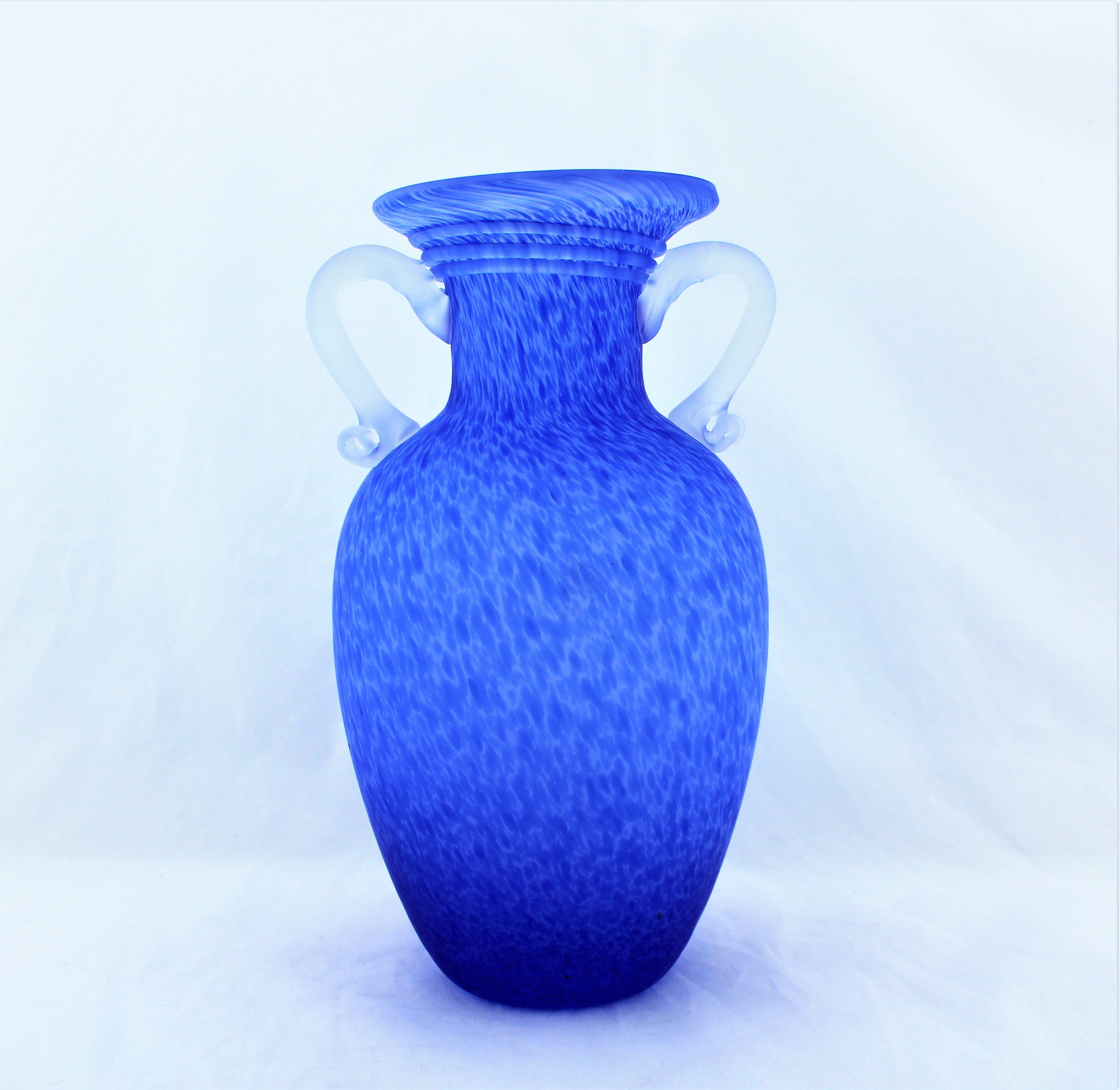 Greek Revival Art Nouveau Glass Vase