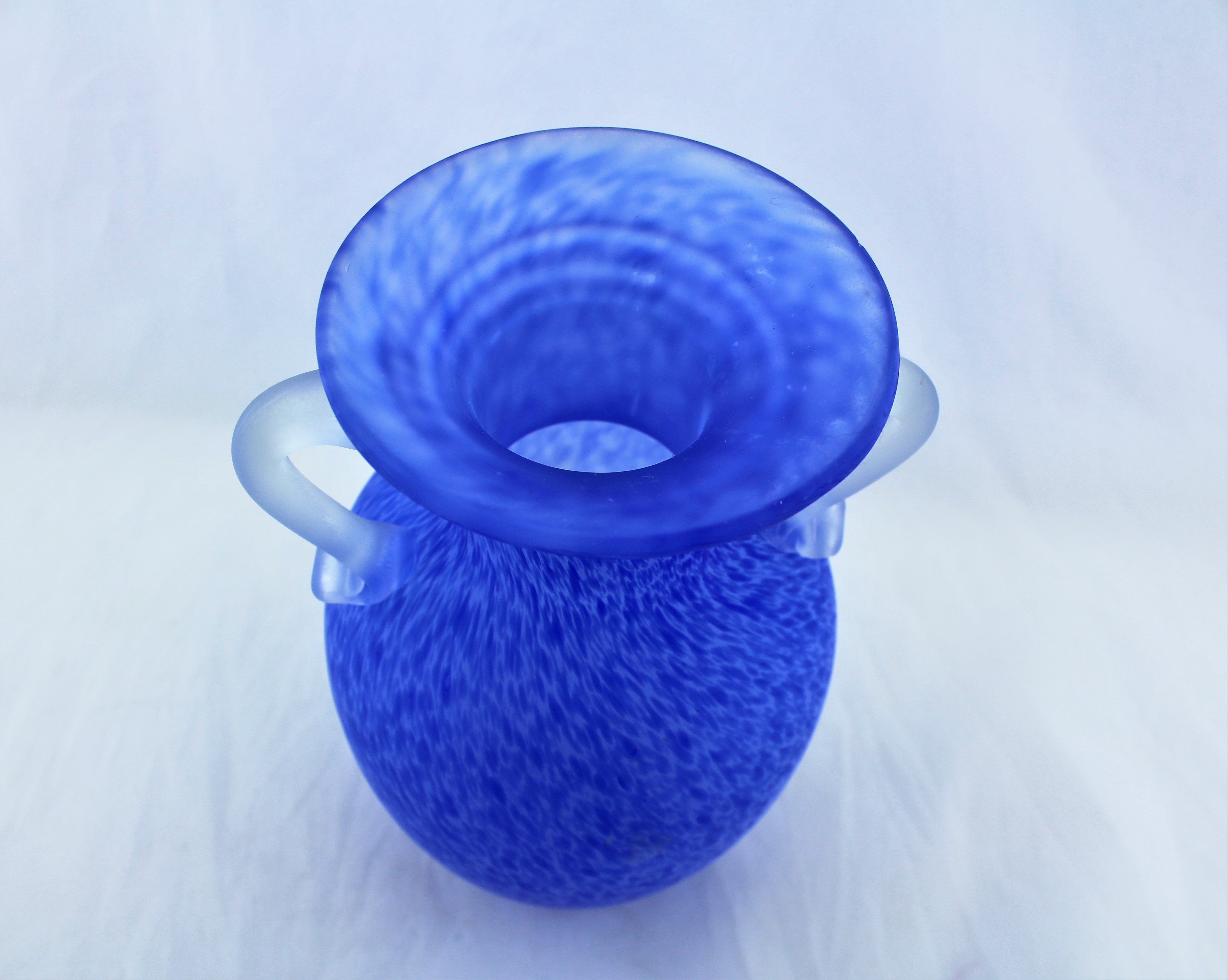 Greek Revival Art Nouveau Glass Vase
