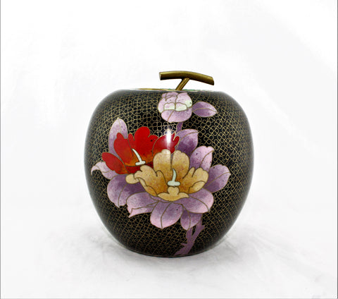 Vintage Apple Cloisonne