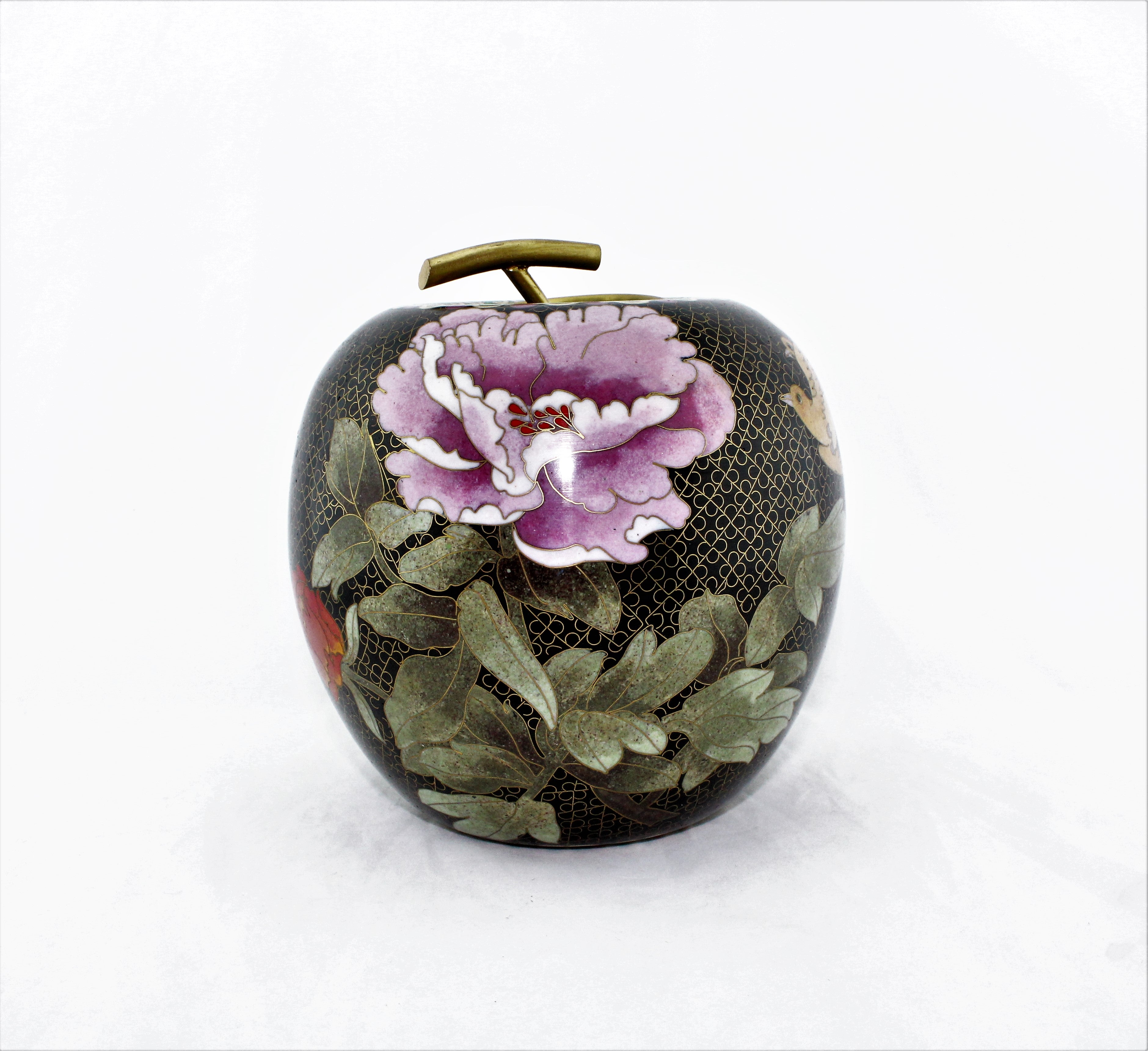 Vintage Apple Cloisonne