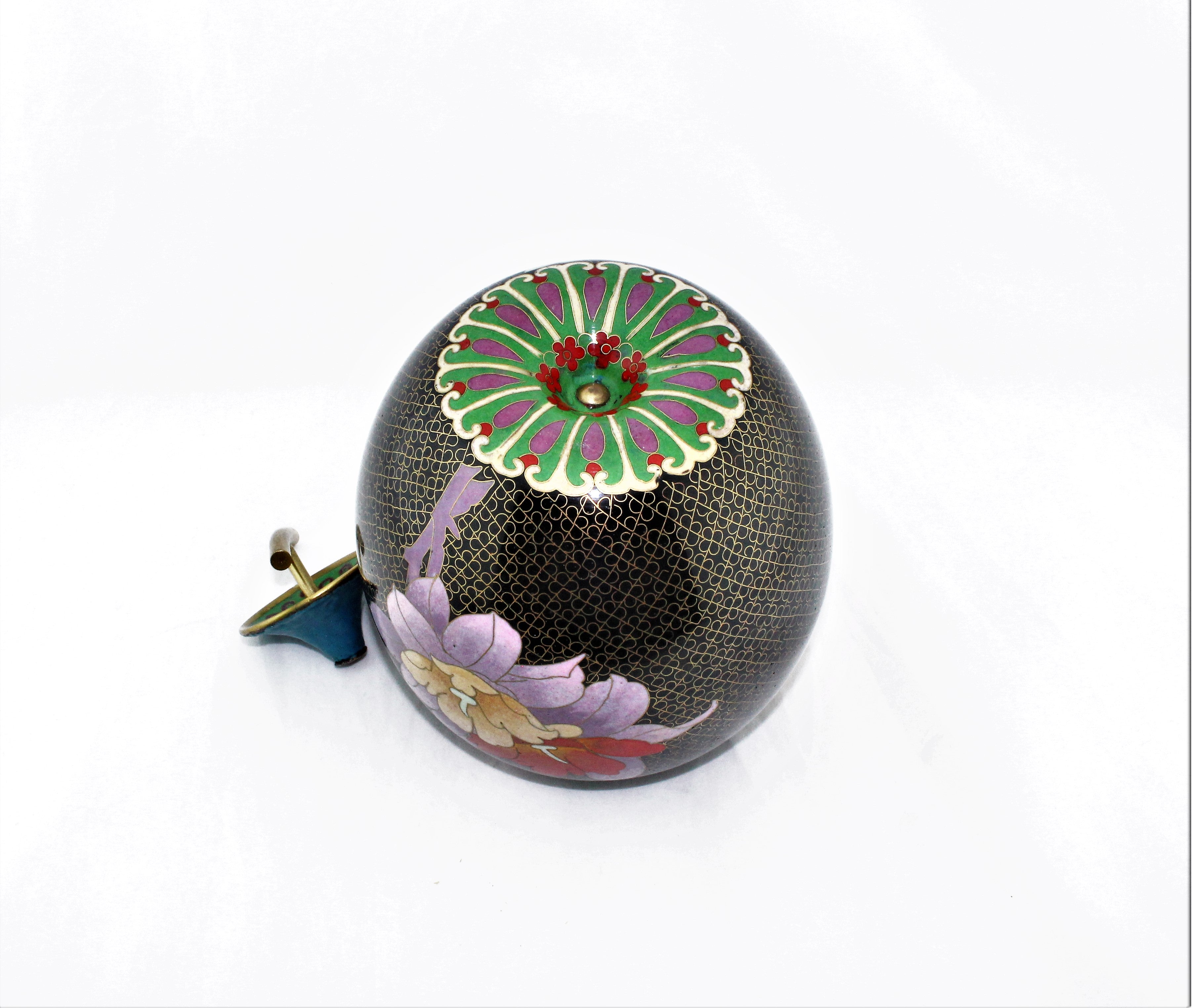 Vintage Apple Cloisonne