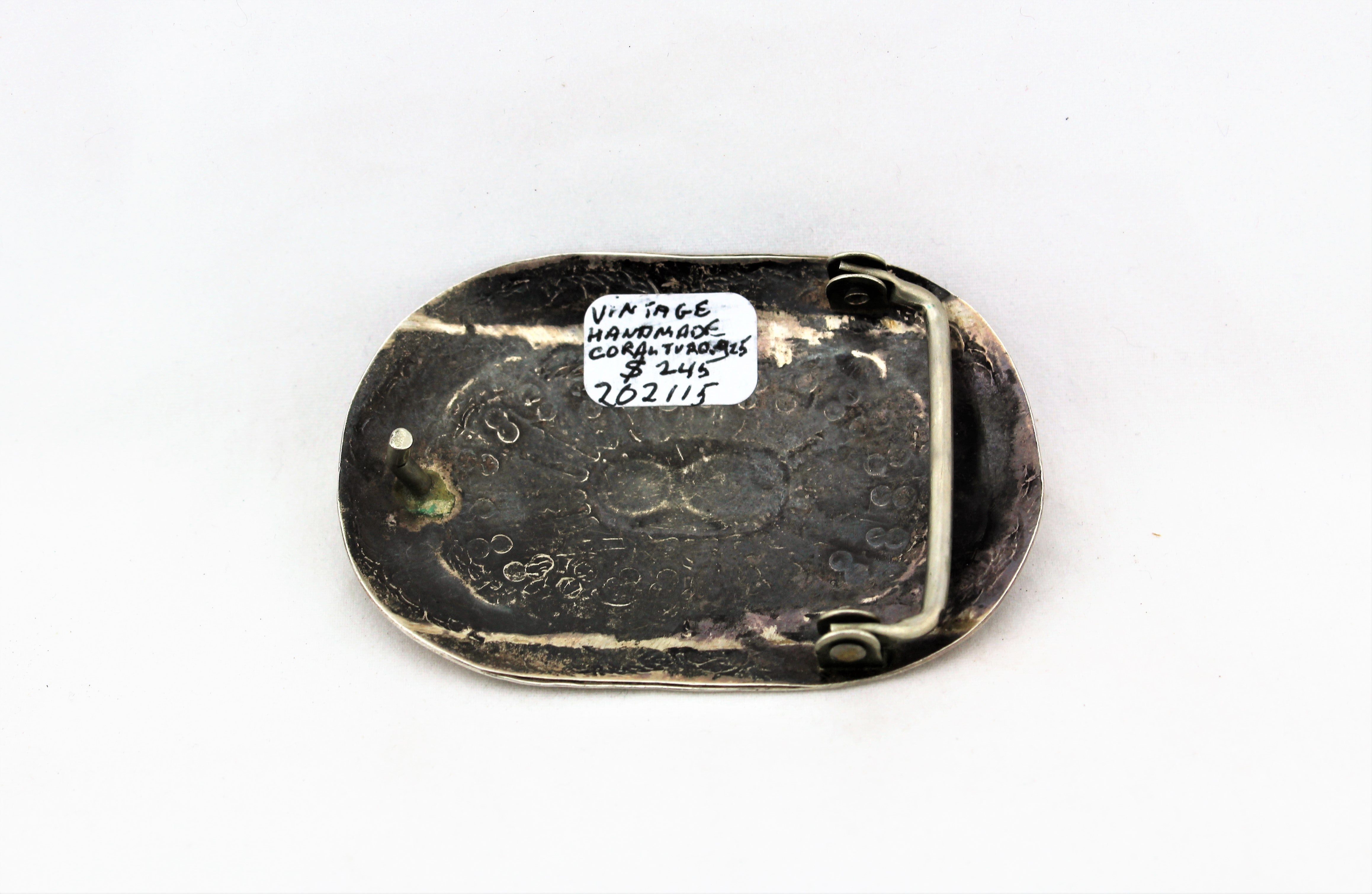 Sterling Silver Belt Buckle
