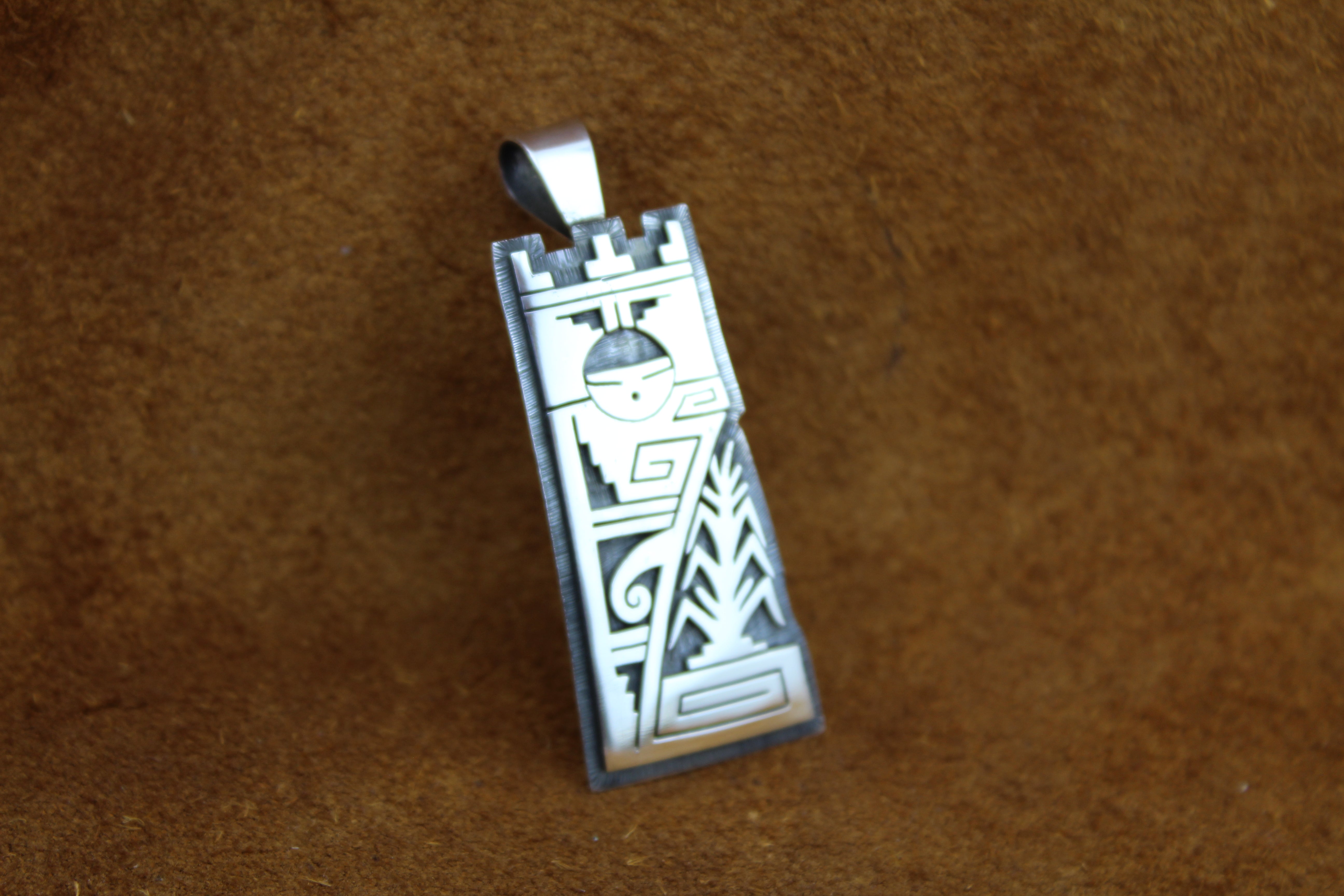 Berra Tawahongva Corn Maiden Pendant
