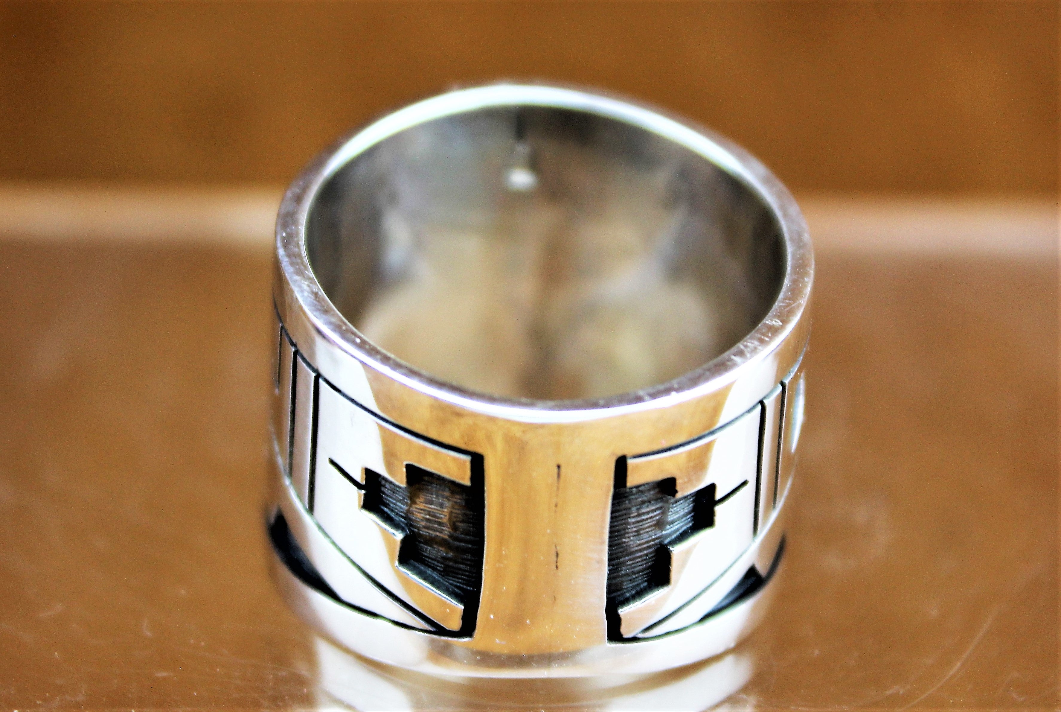 Berra Tawahongva Sun and Clouds Sterling Ring