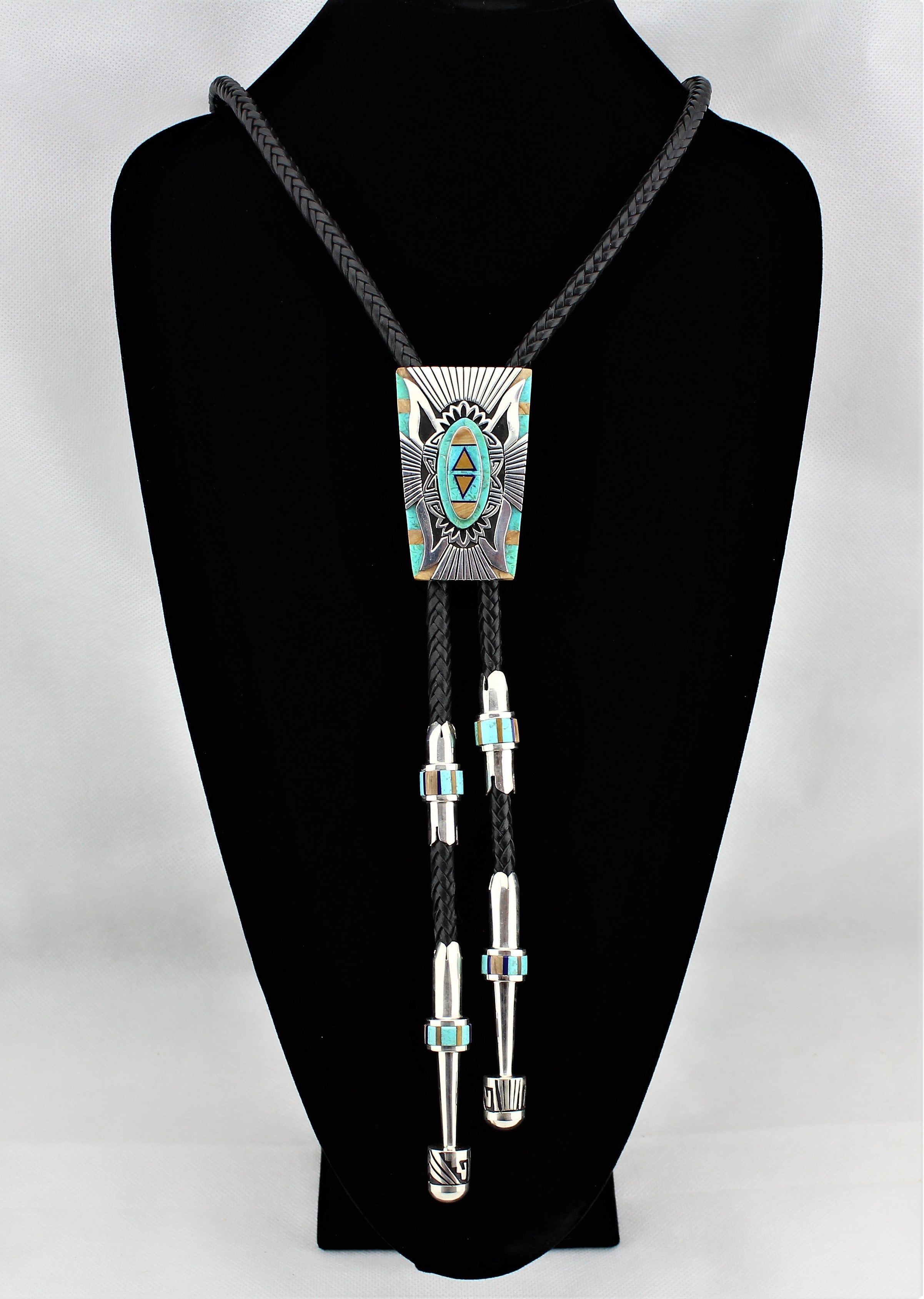 Abraham Begay Contemporary Bolo Tie