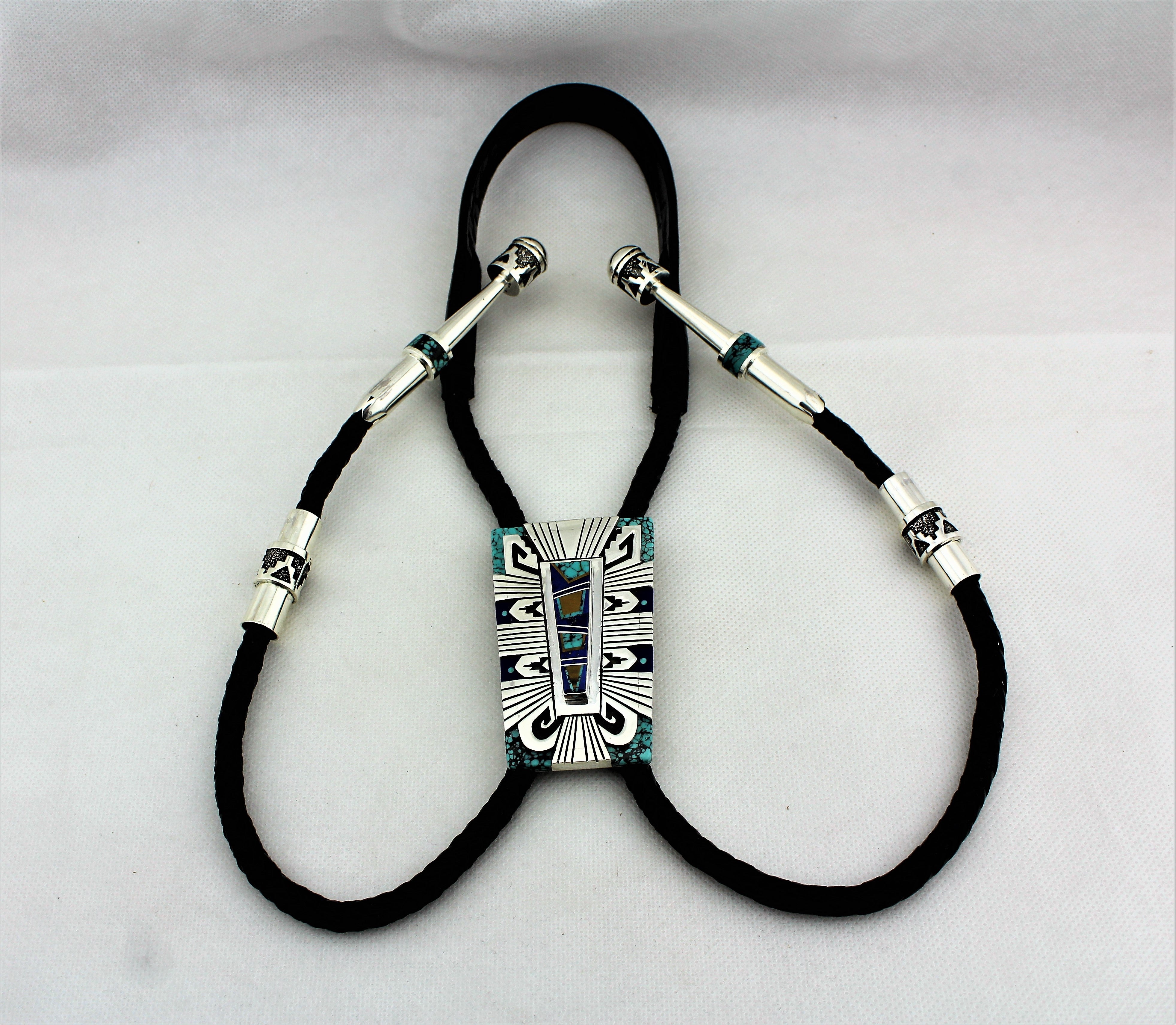 Abraham Begay Contemporary Bolo Tie