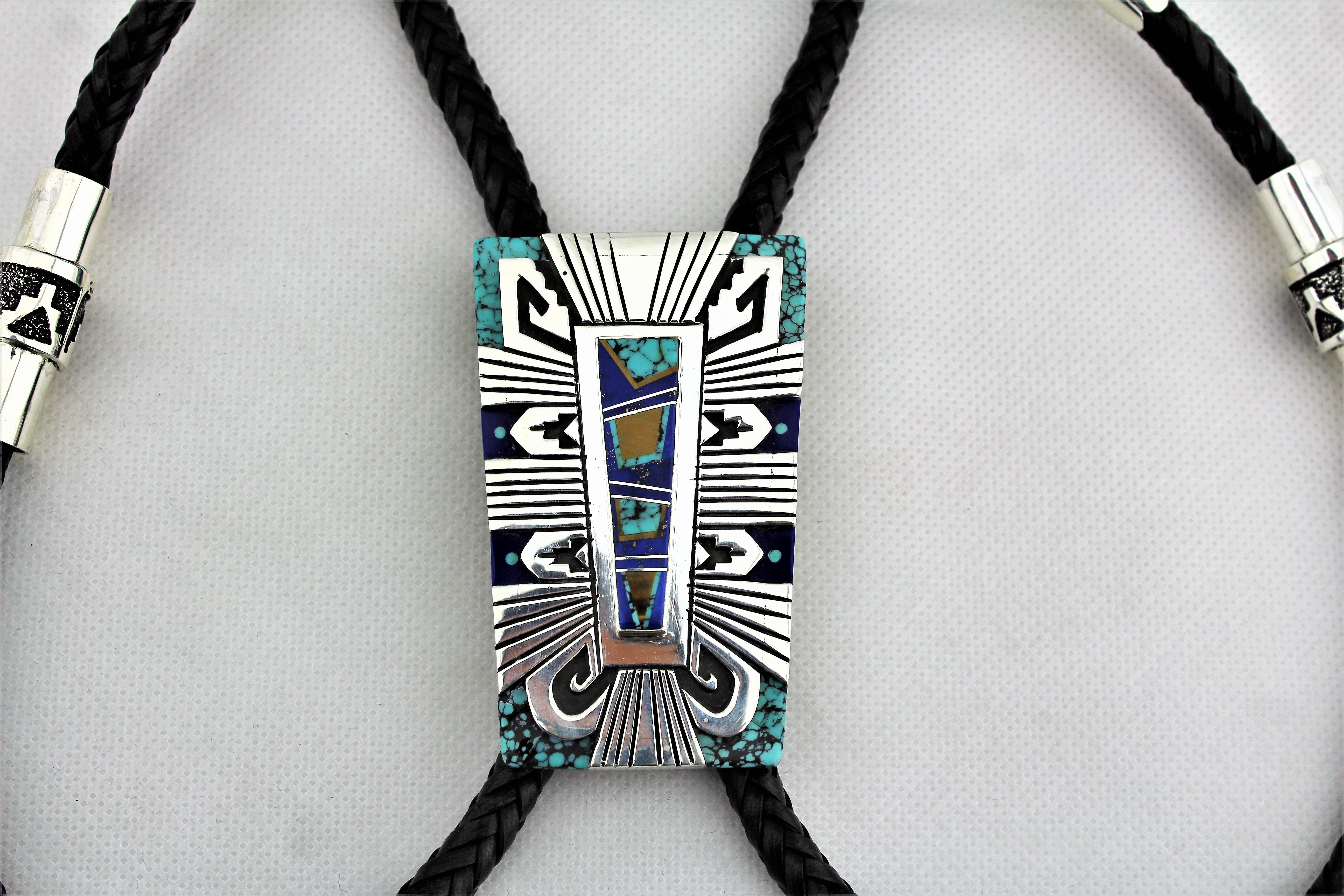 Abraham Begay Contemporary Bolo Tie