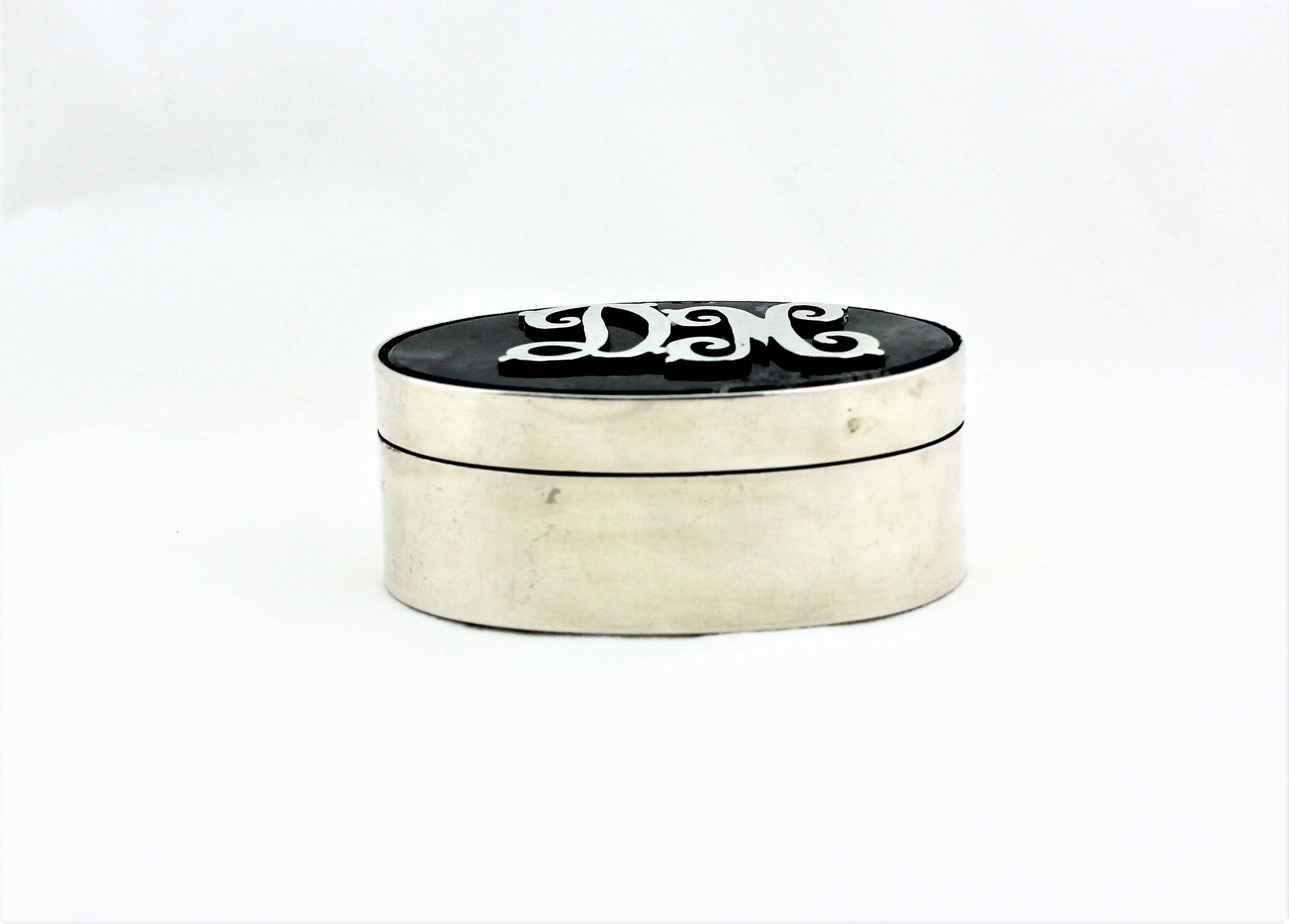 Sterling Silver Mossy Agate Box