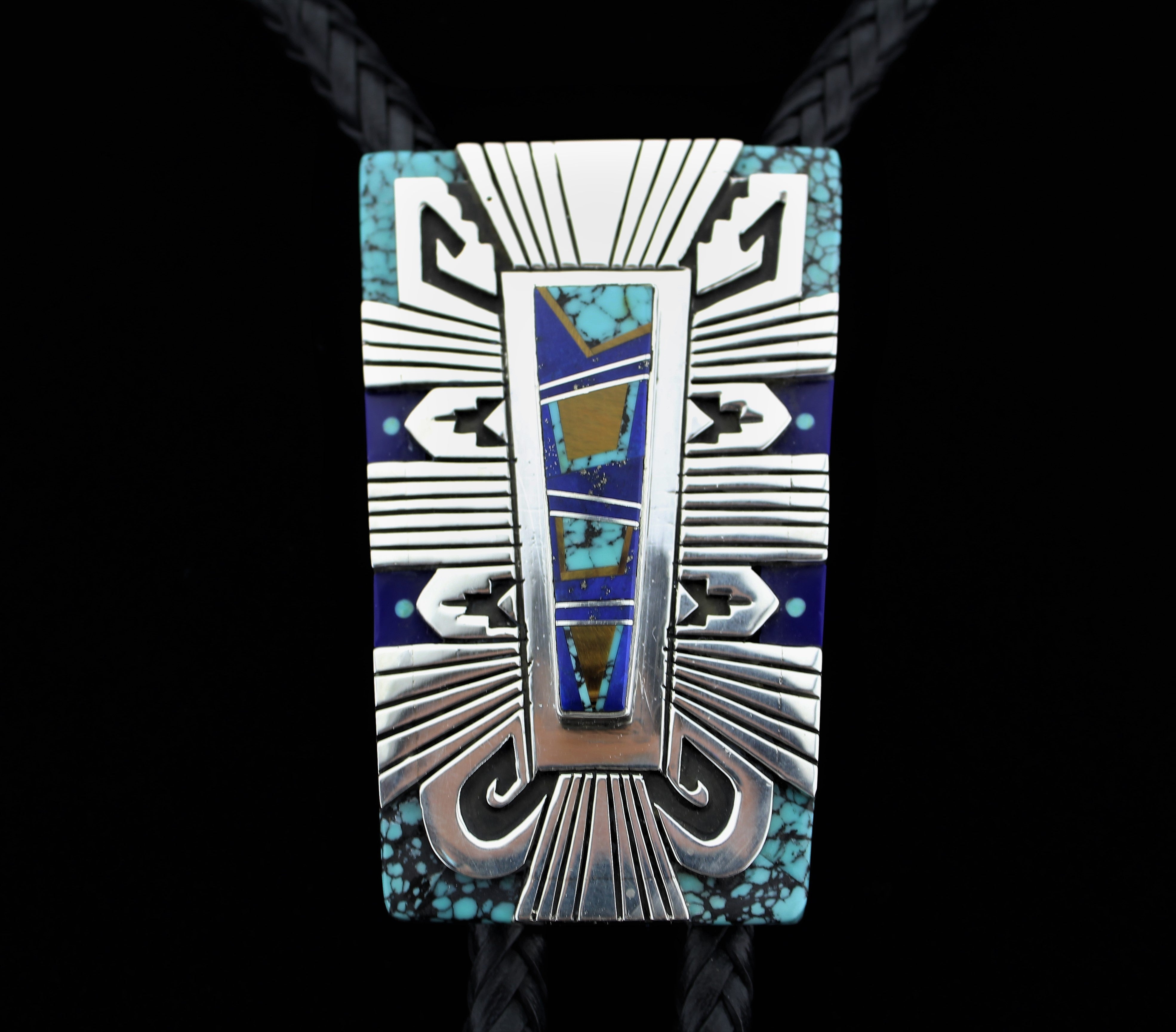 Abraham Begay Contemporary Bolo Tie