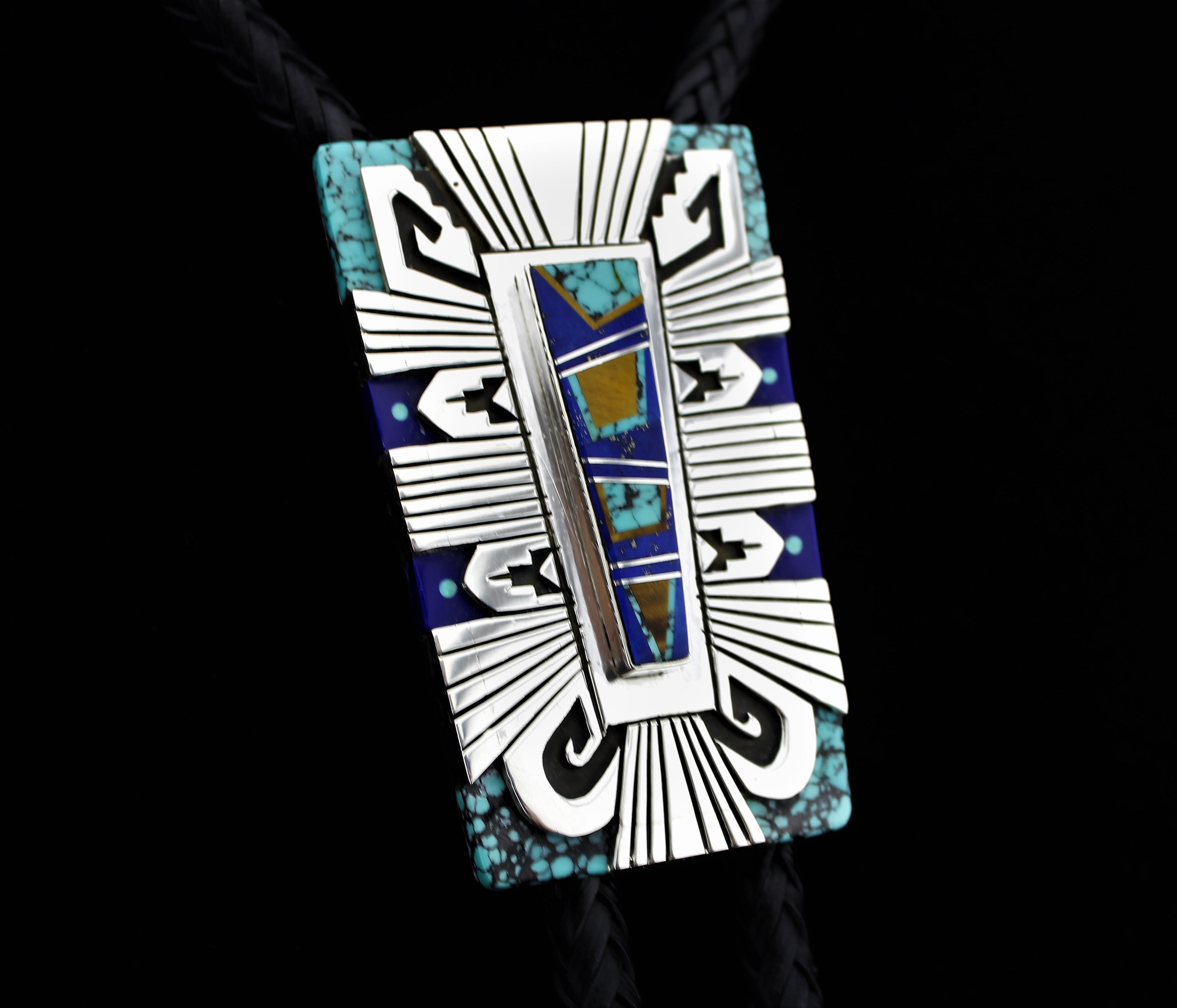 Abraham Begay Contemporary Bolo Tie