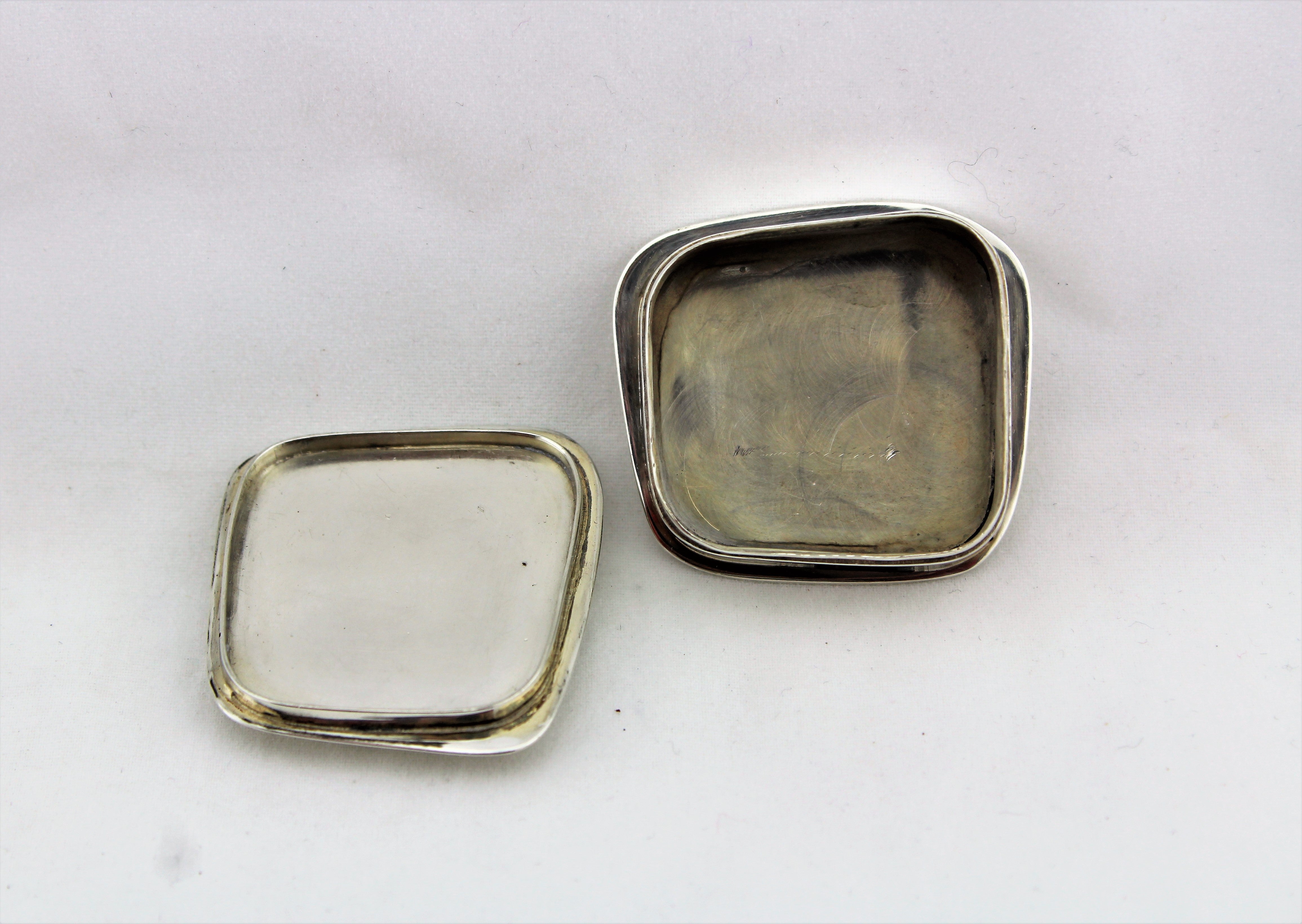 Sterling Silver Pink Agate (?) Box