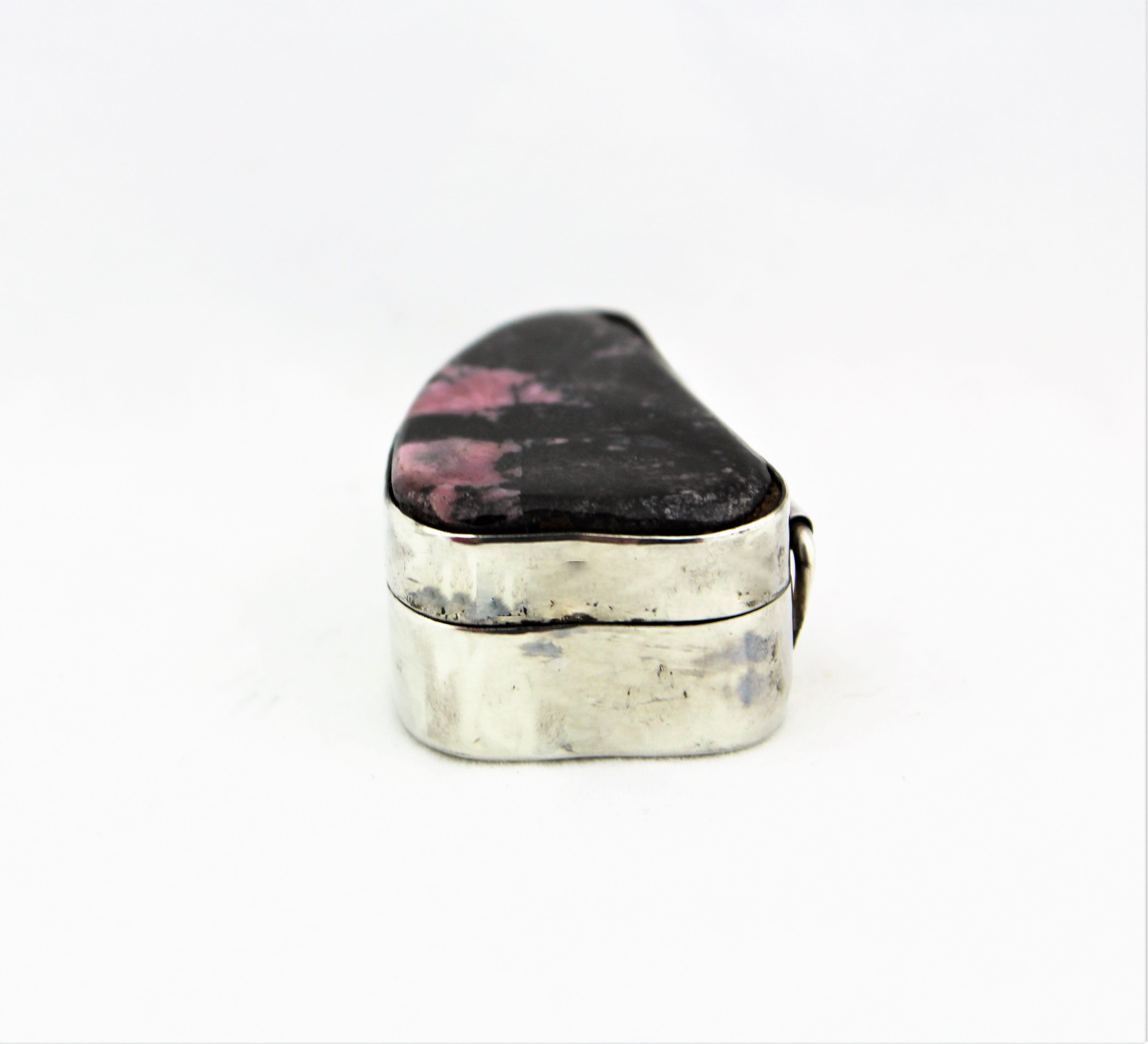 Silver Rhodochrosite Box