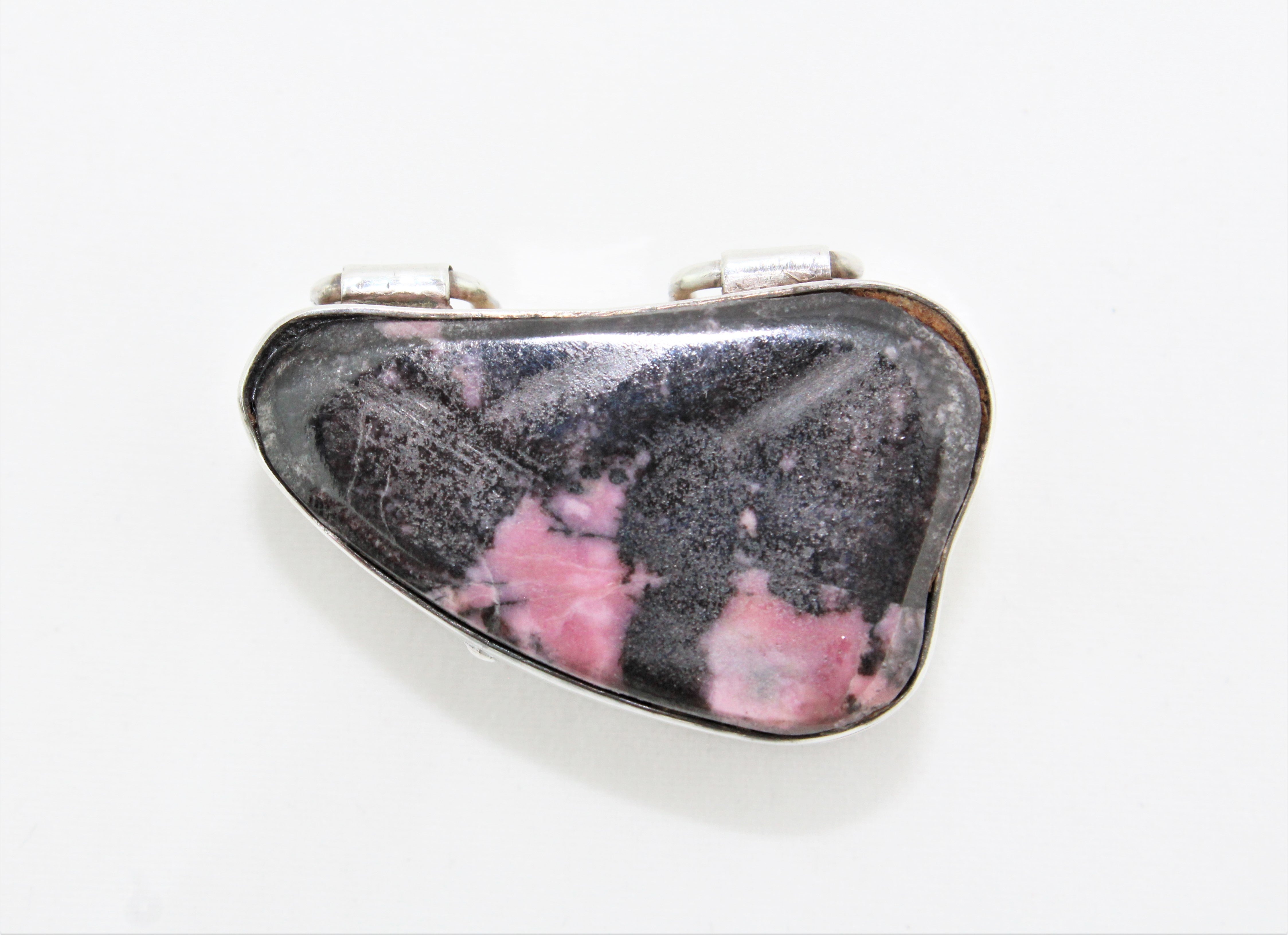 Silver Rhodochrosite Box