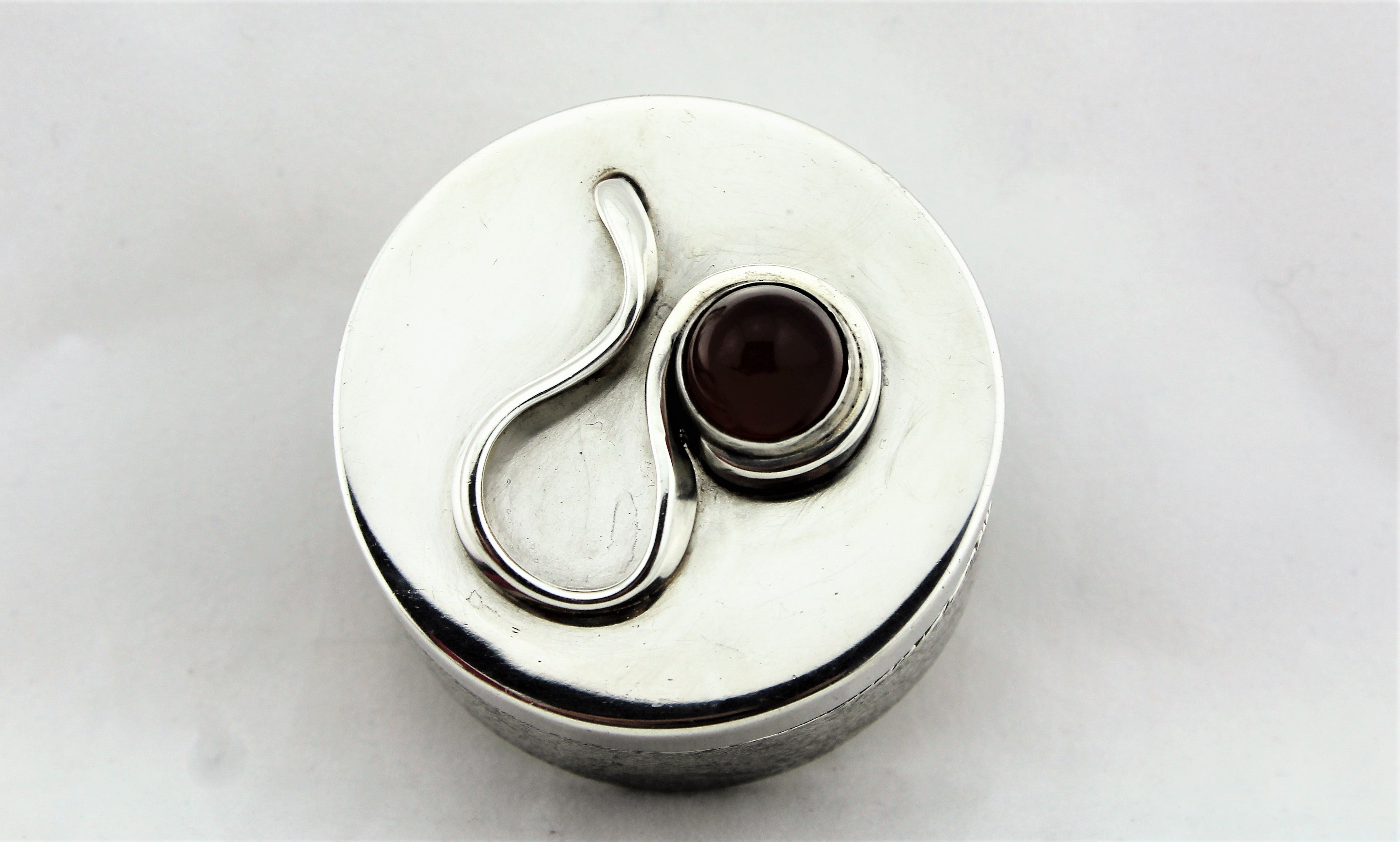Sterling Silver Snuff Box