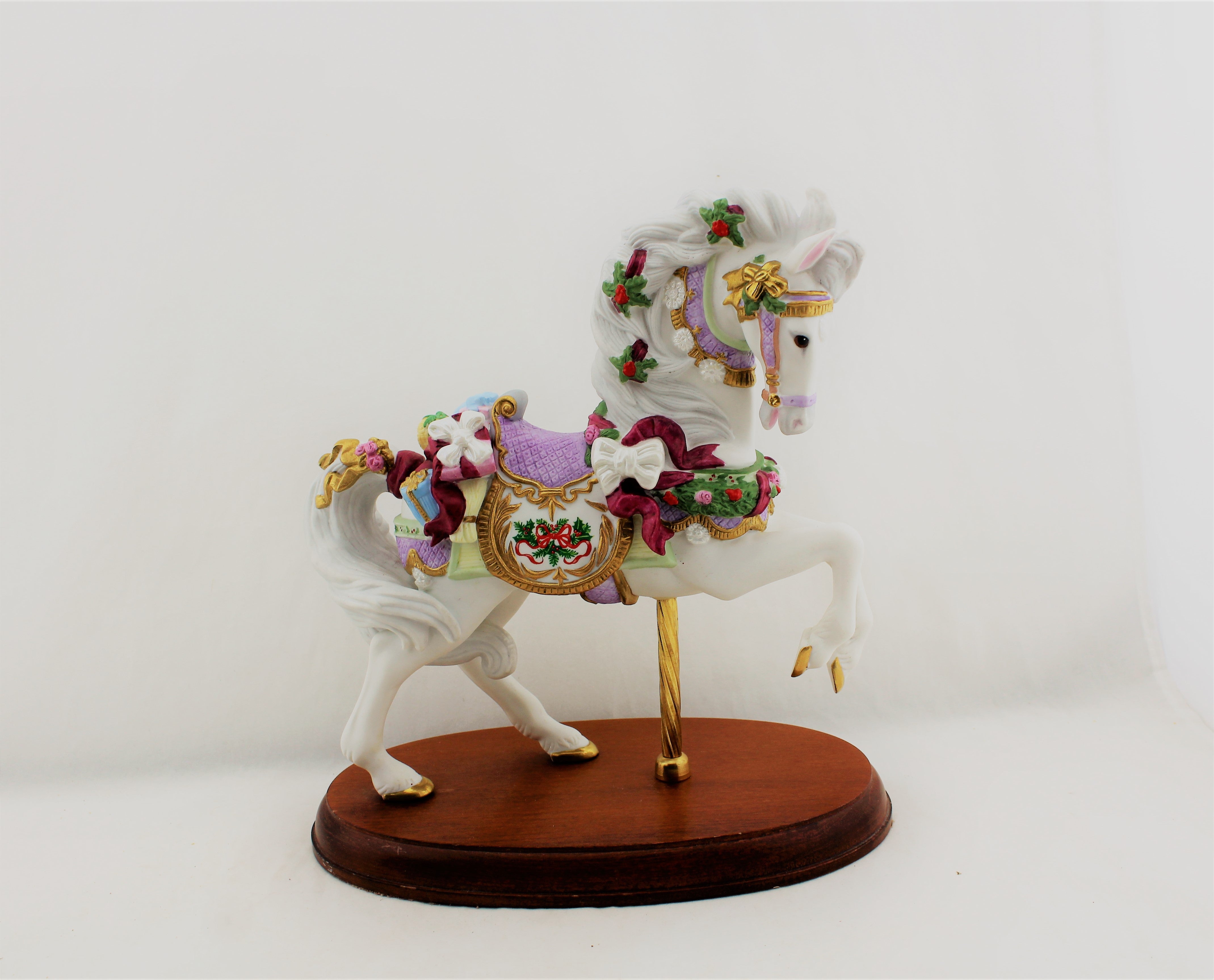 Lenox 1995 Christmas Carousel Horse