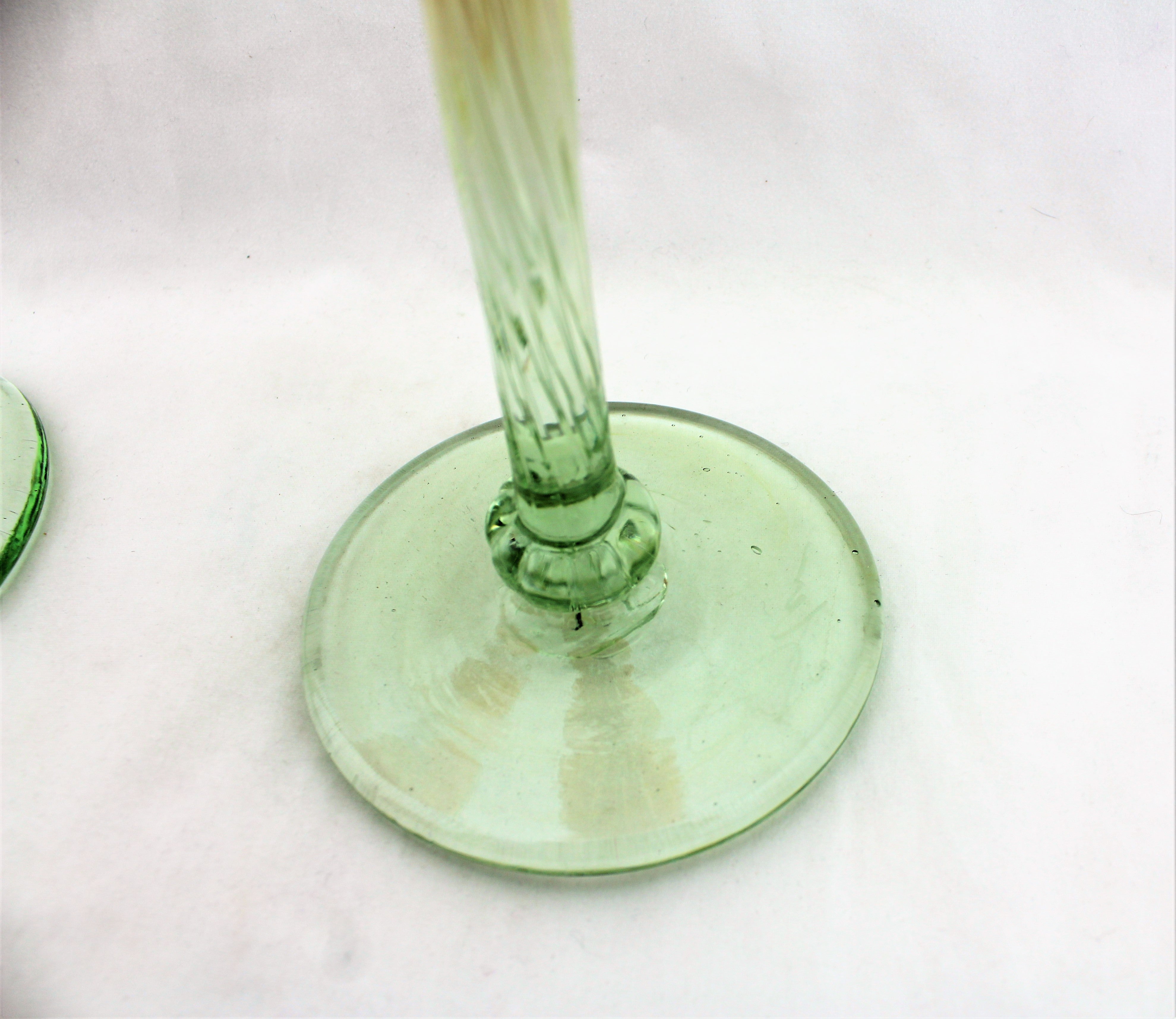 Hand Blown Stemware Candleholders