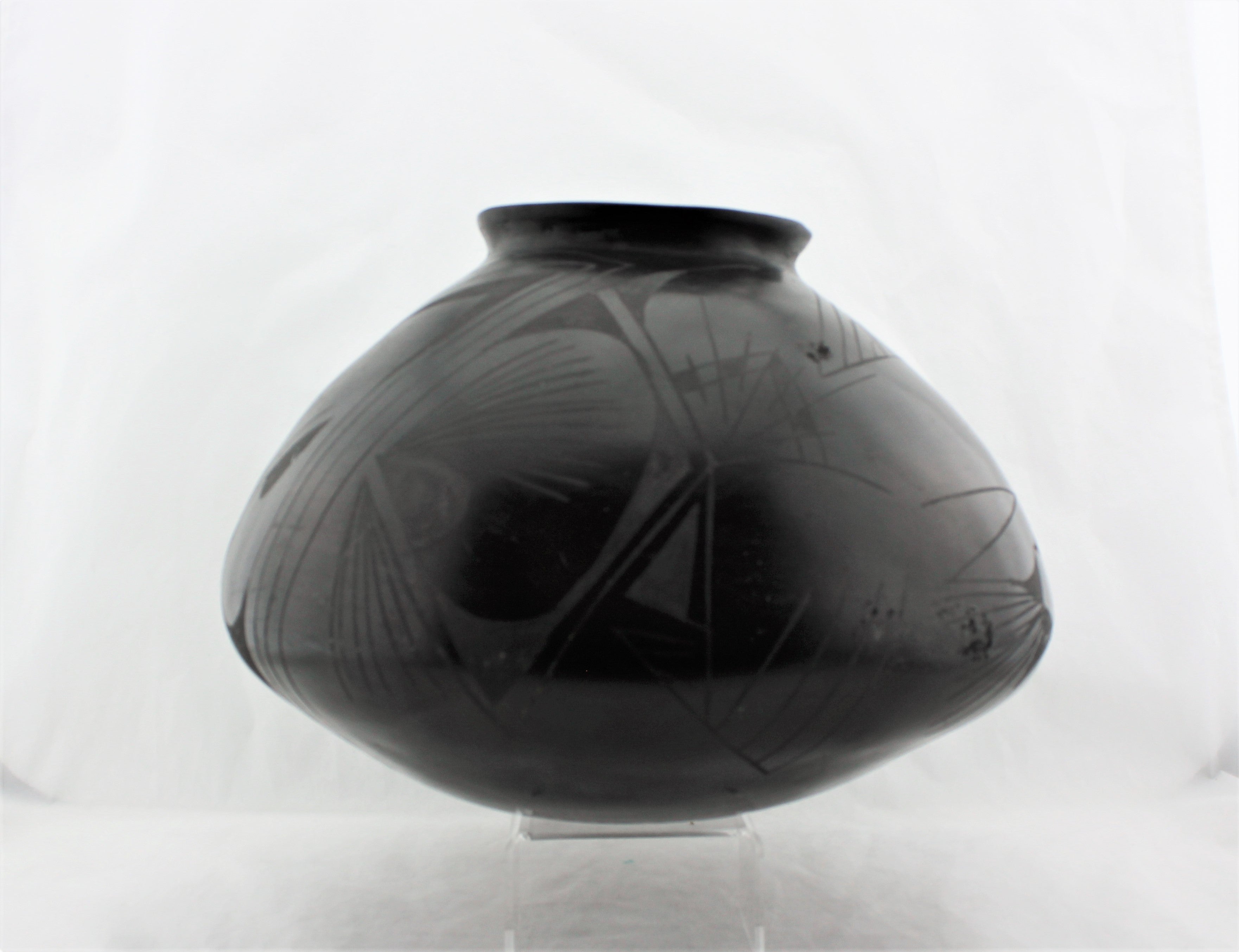 Southwest Blackware Pottery Jar