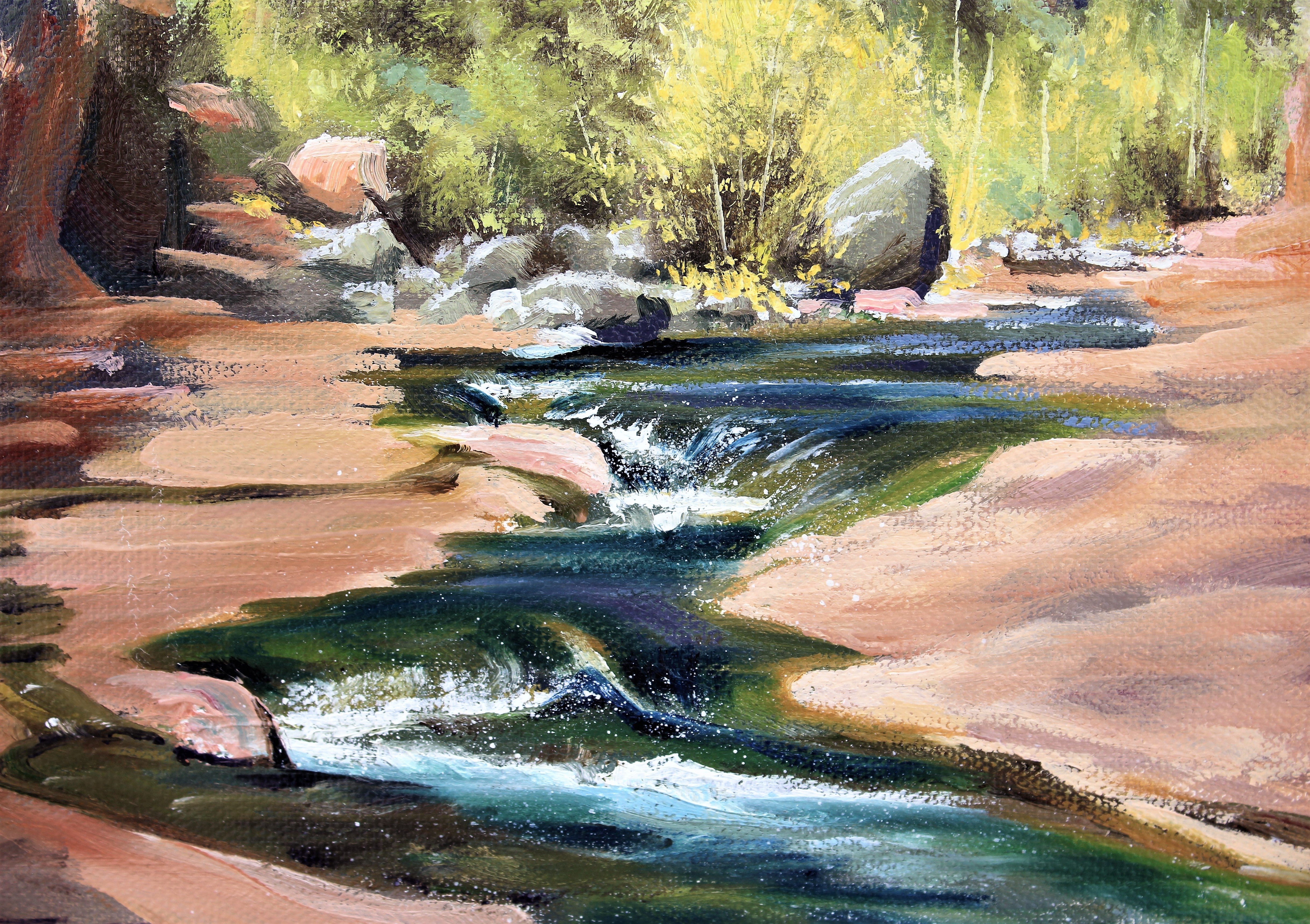 Original Oak Creek Canyon Painting