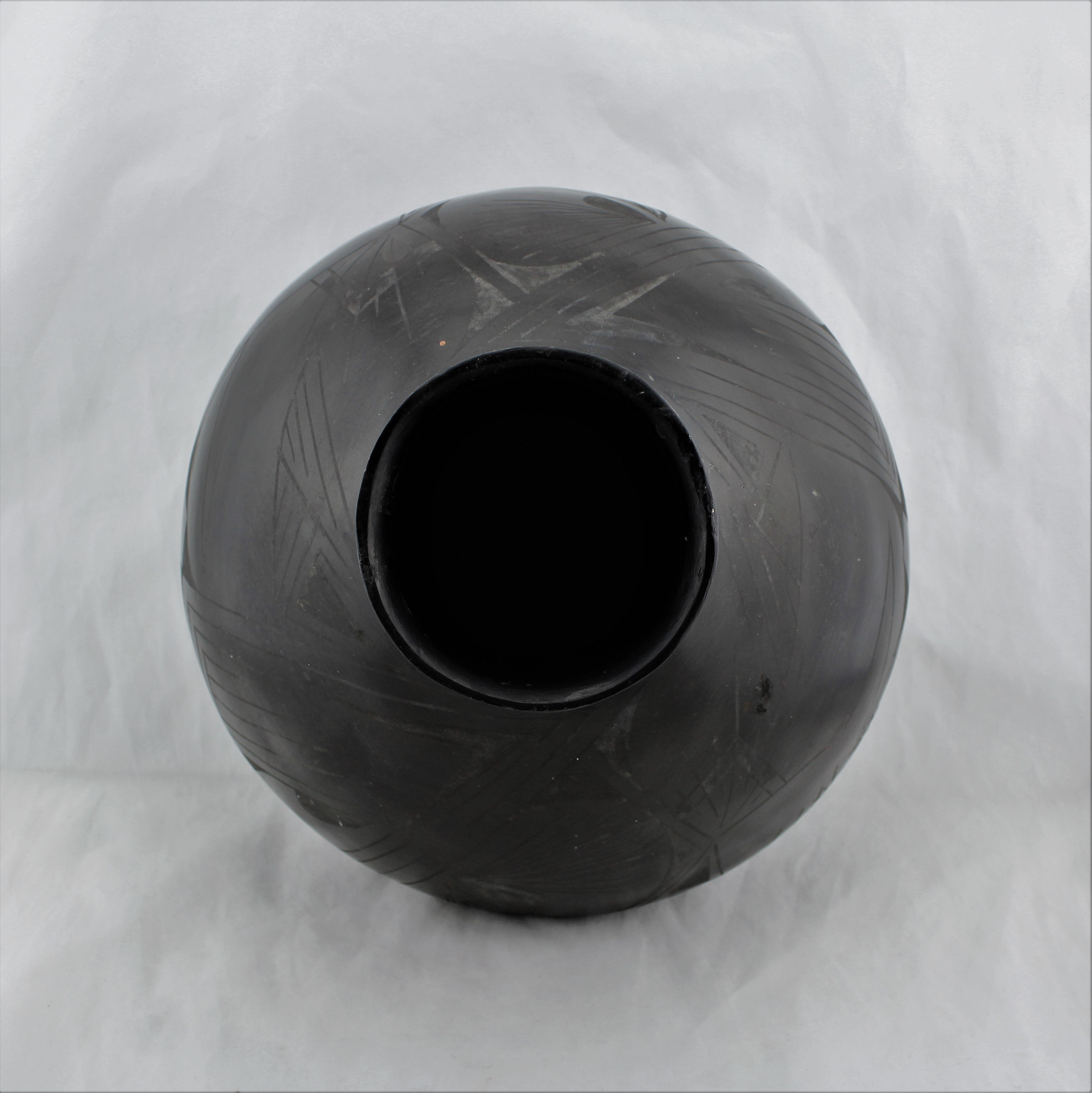 Southwest Blackware Pottery Jar