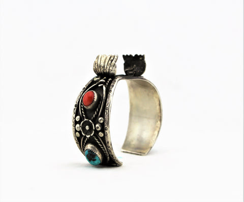 Navajo Sterling Silver Watch Cuff