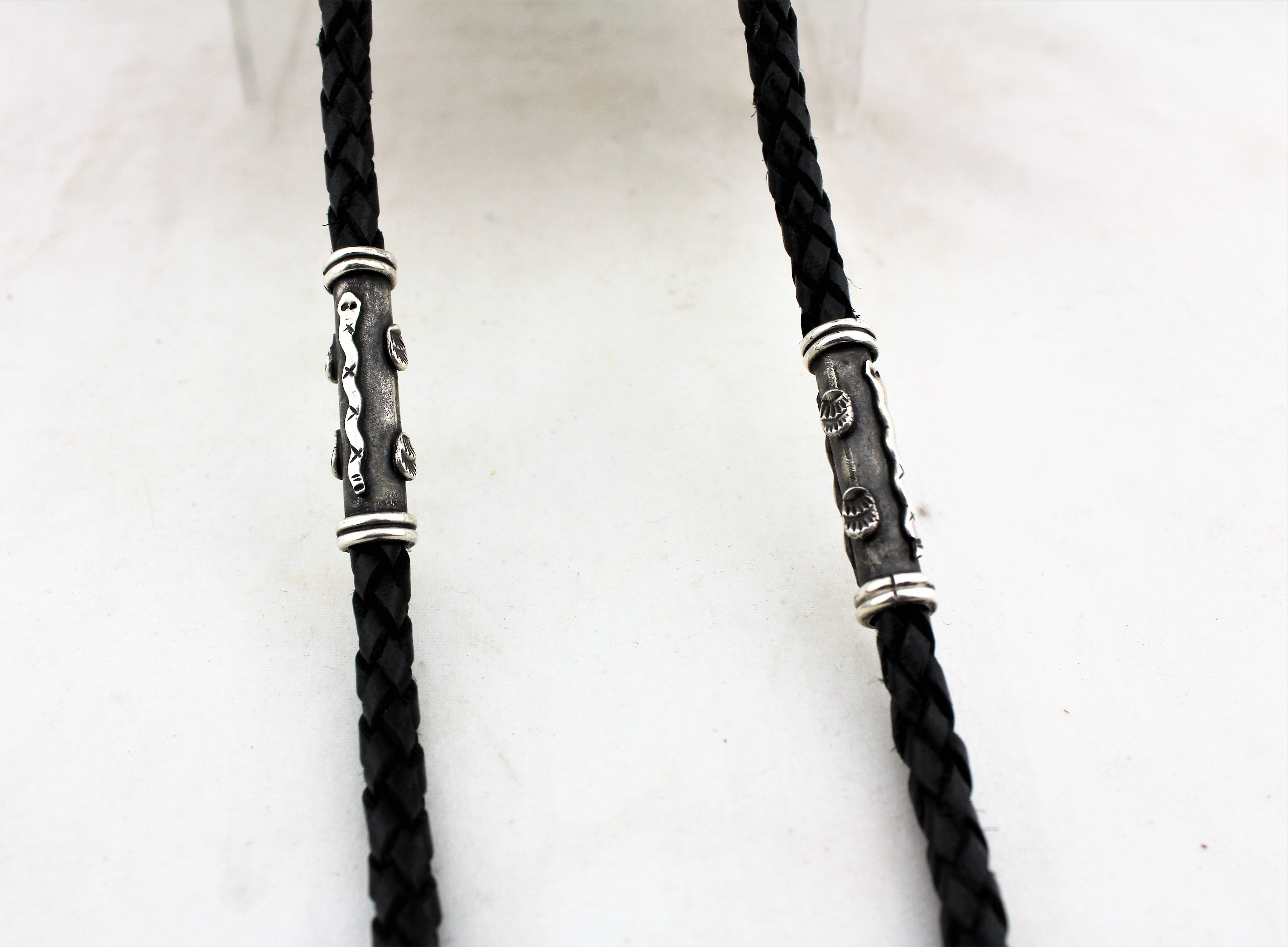 Sam Edsitty Coral Bolo Tie