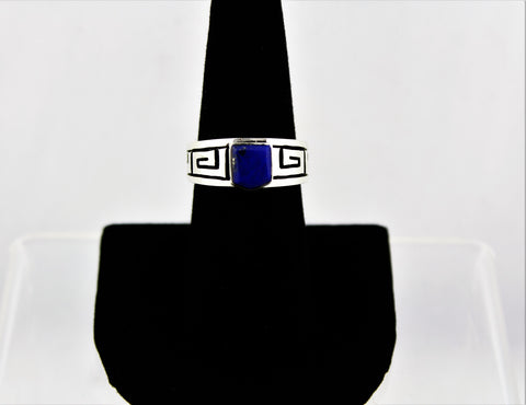 Native American Sterling Silver Lapis Ring