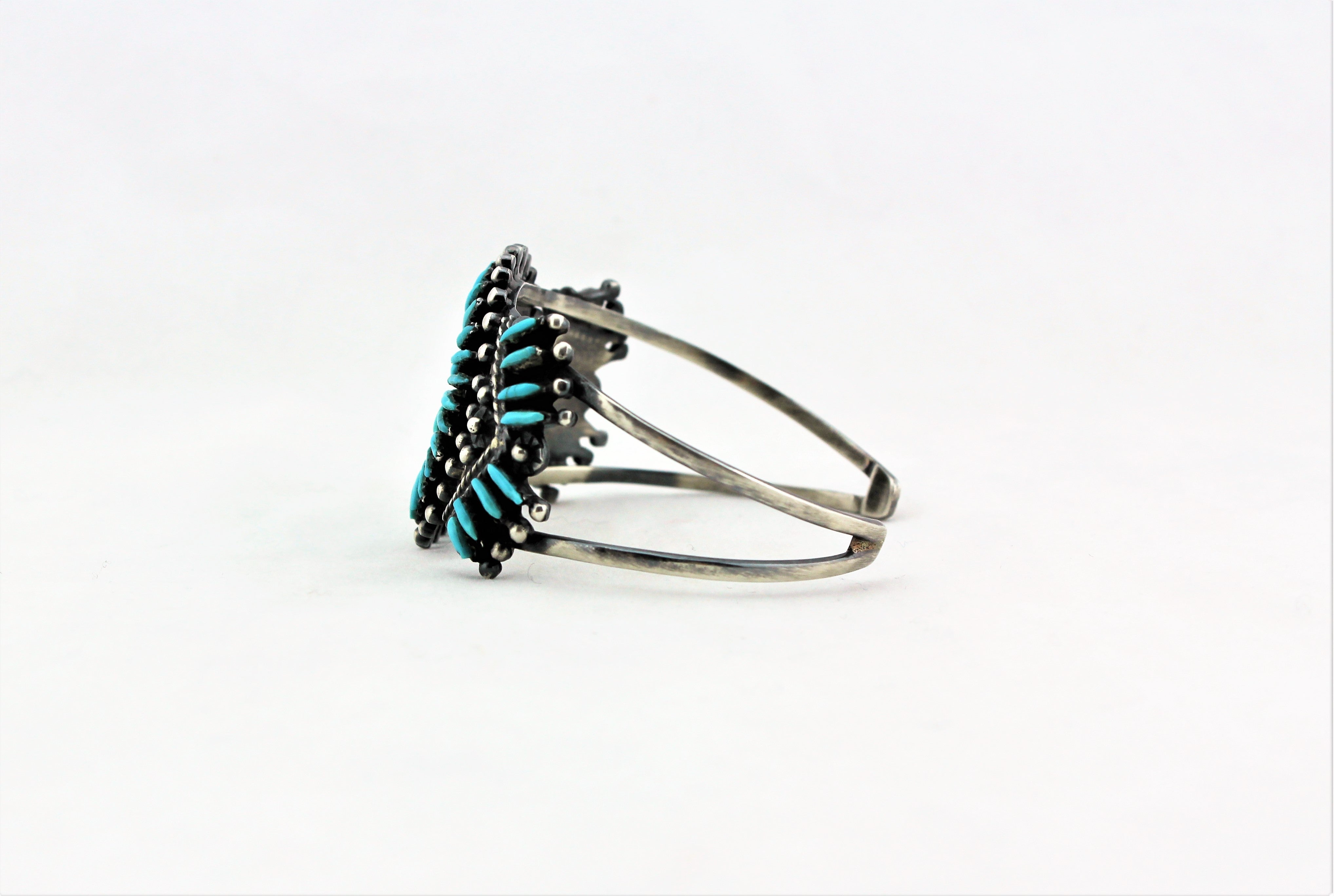 Zuni Needlepoint Cluster Bracelet