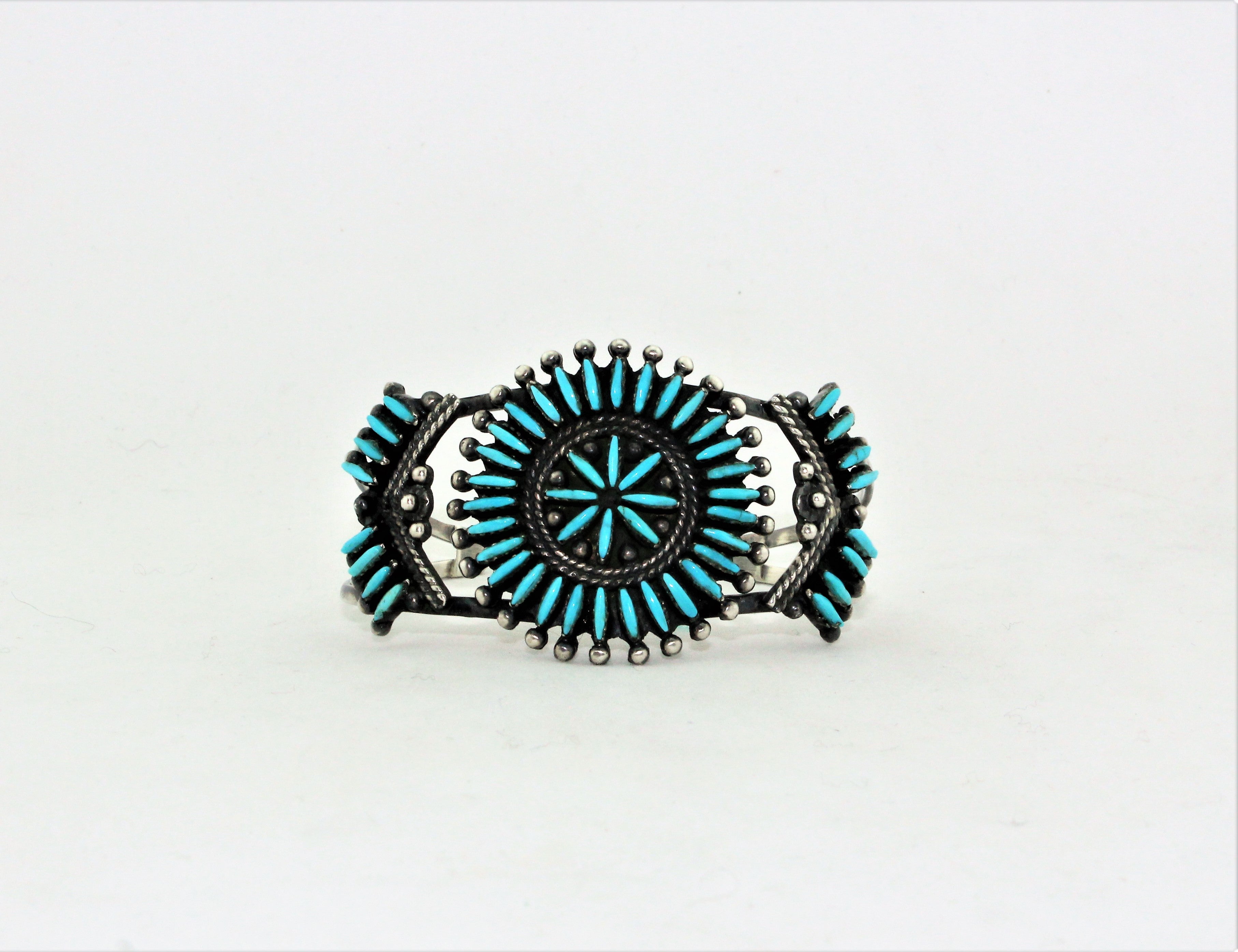 Zuni Needlepoint Cluster Bracelet