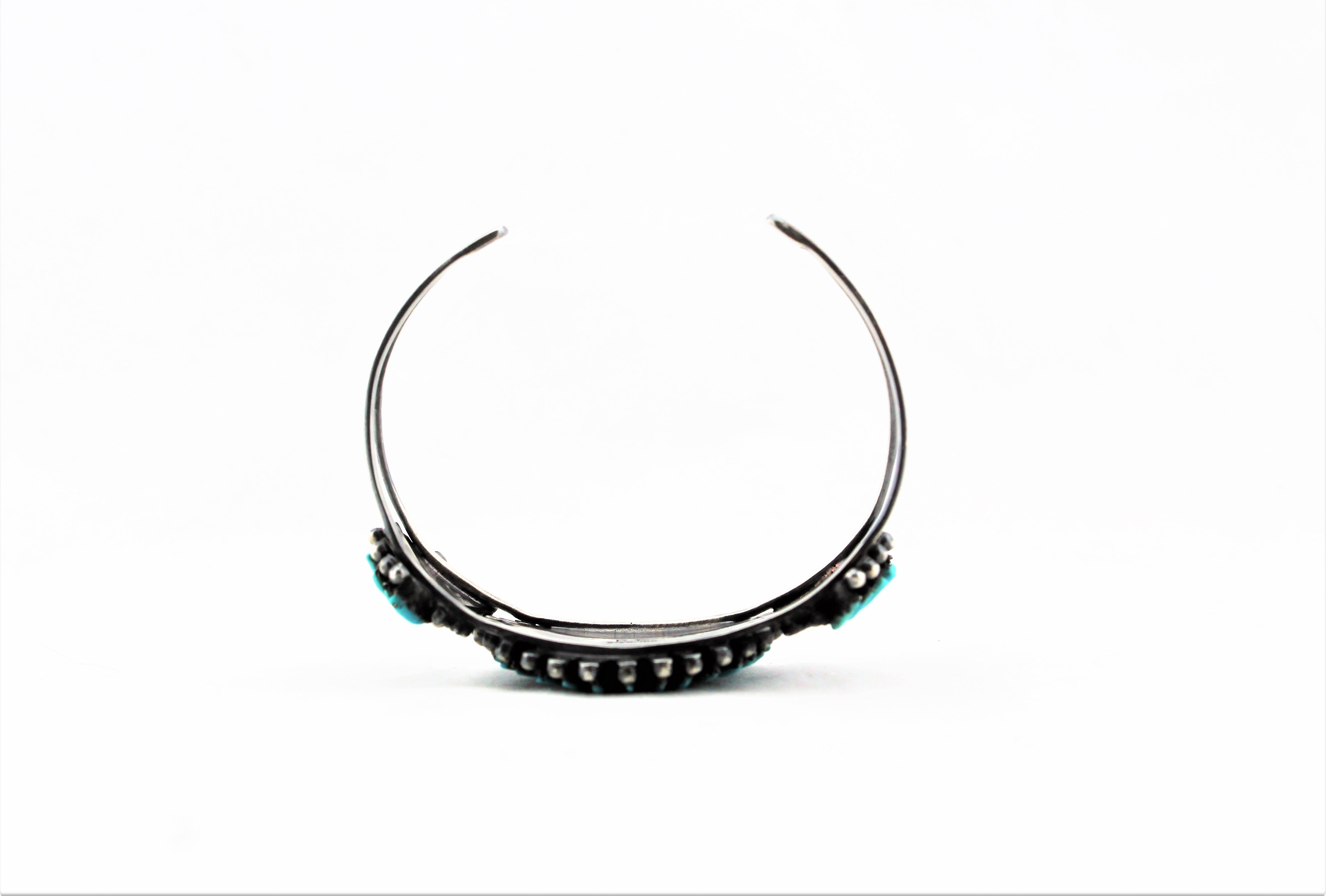 Zuni Needlepoint Cluster Bracelet