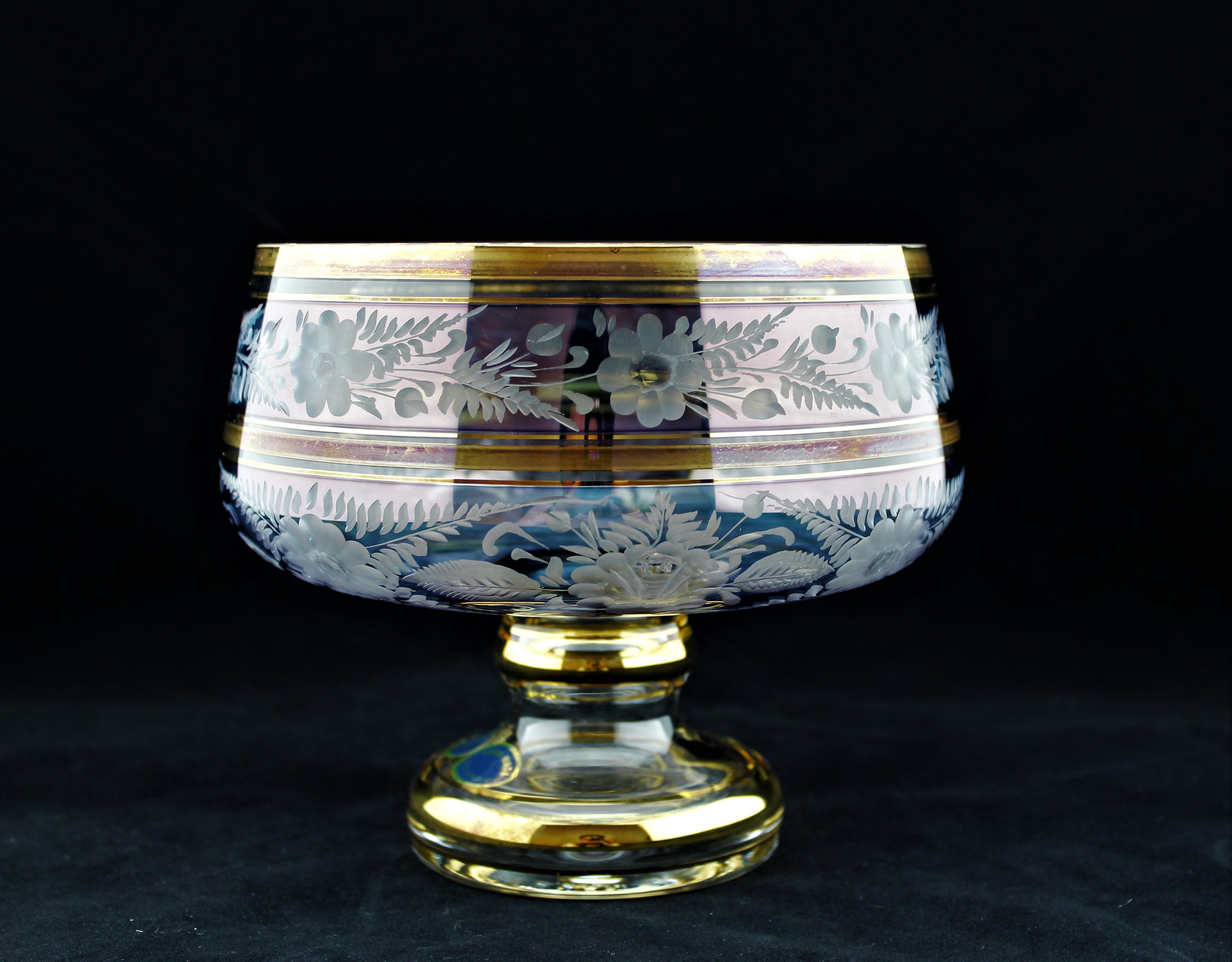 Mirea Czech Glass Bowl