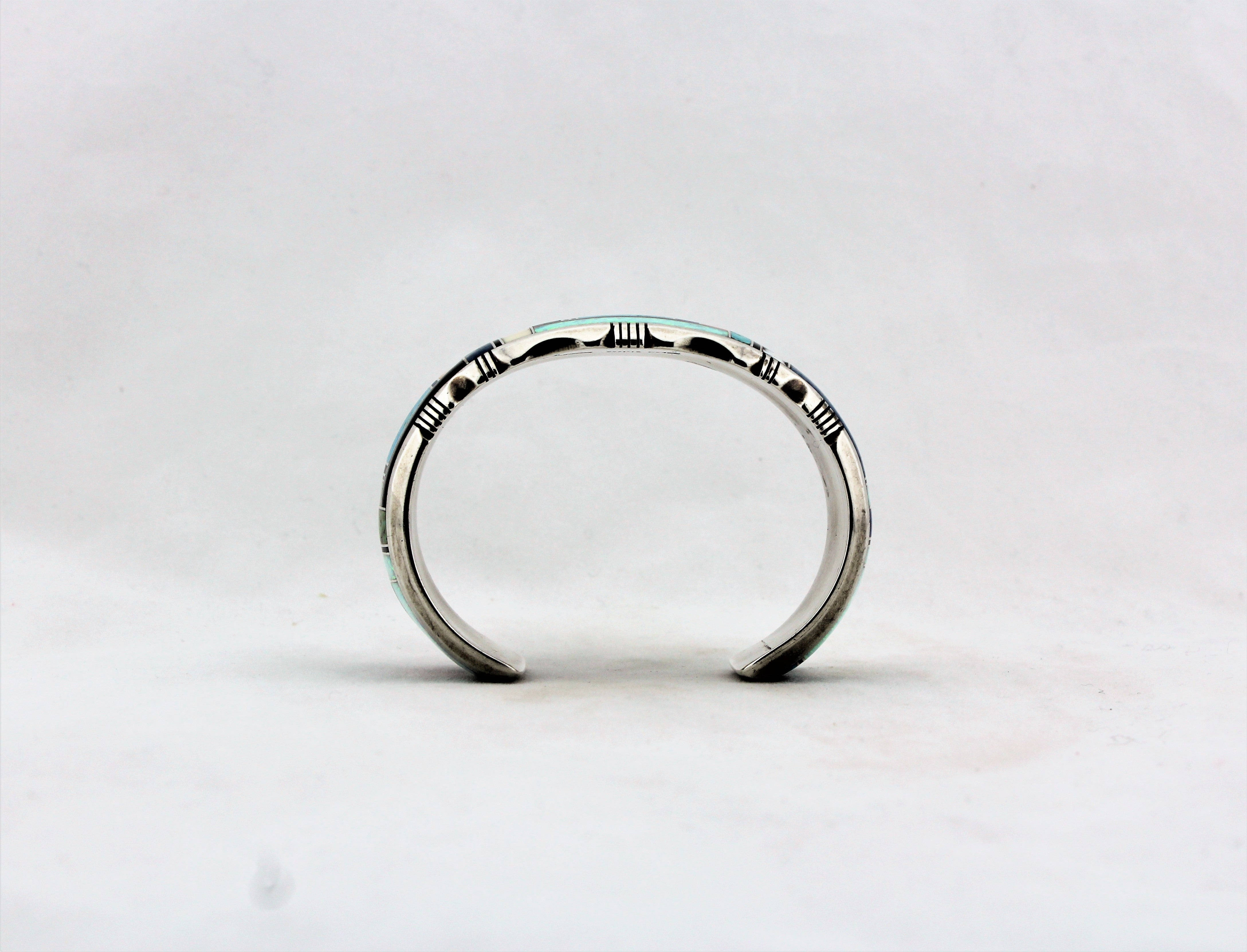Gilbert Nelson Navajo Inlaid Bracelet