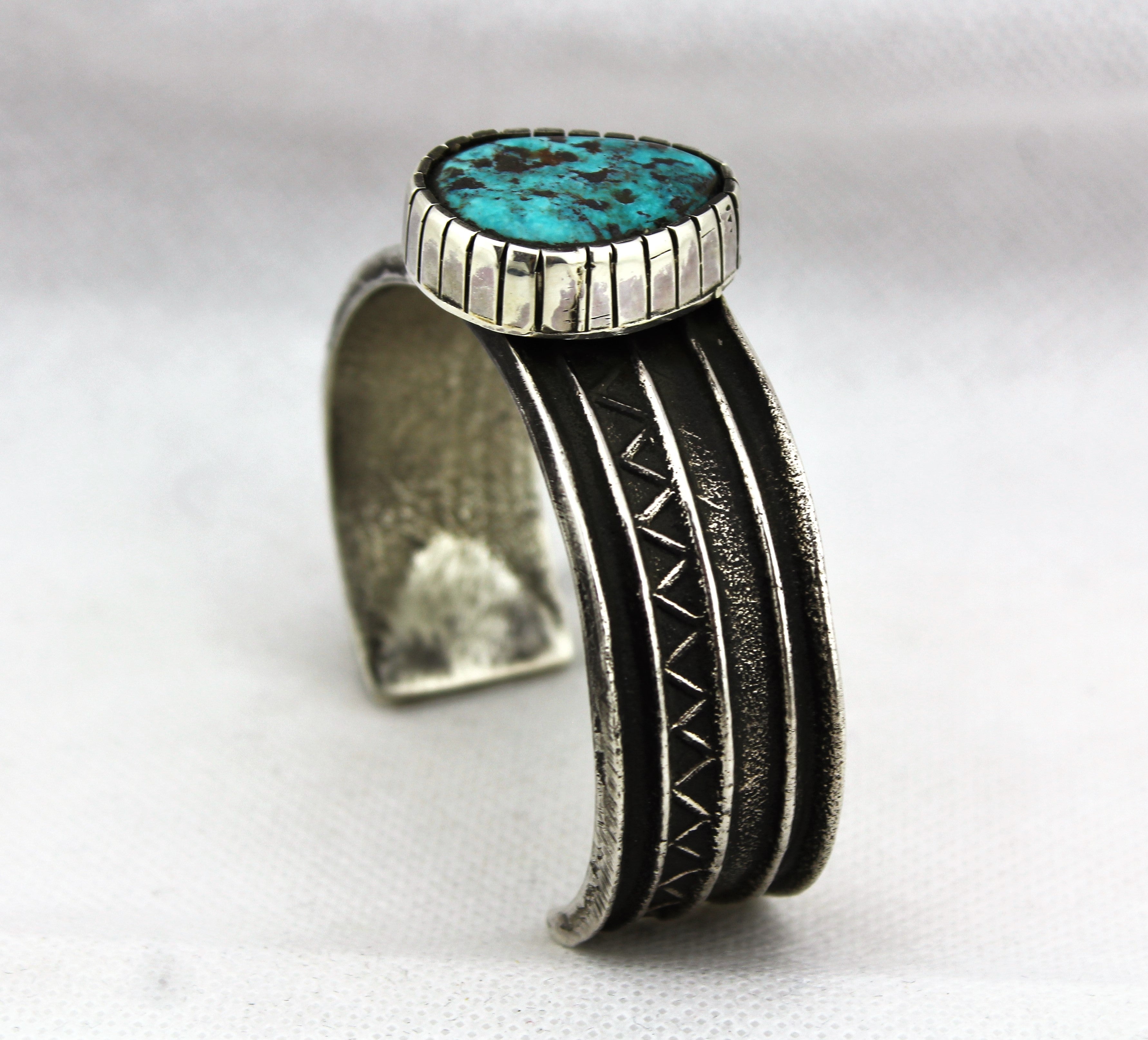 Tufa Cast Sterling Silver Bracelet