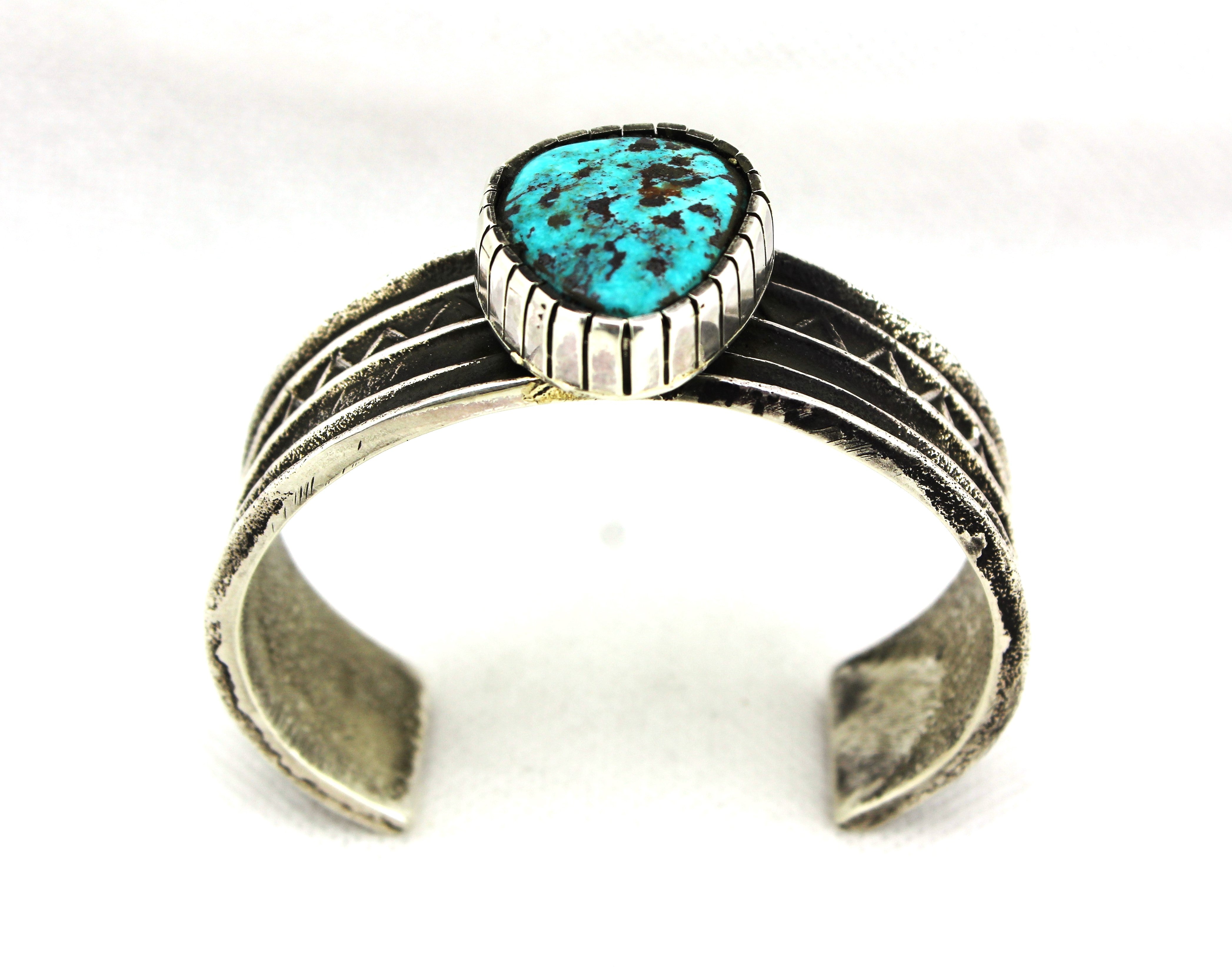 Tufa Cast Sterling Silver Bracelet