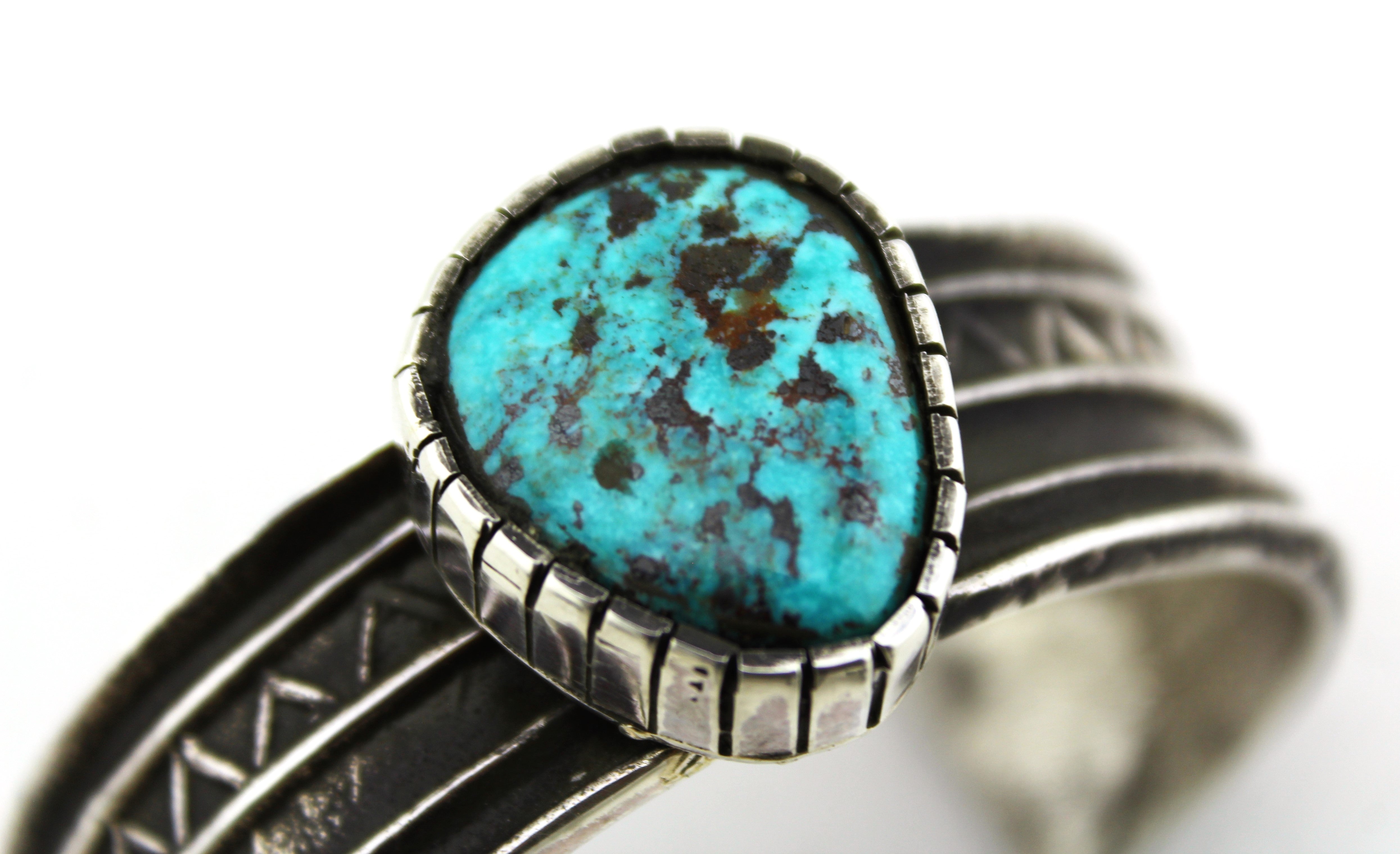 Tufa Cast Sterling Silver Bracelet