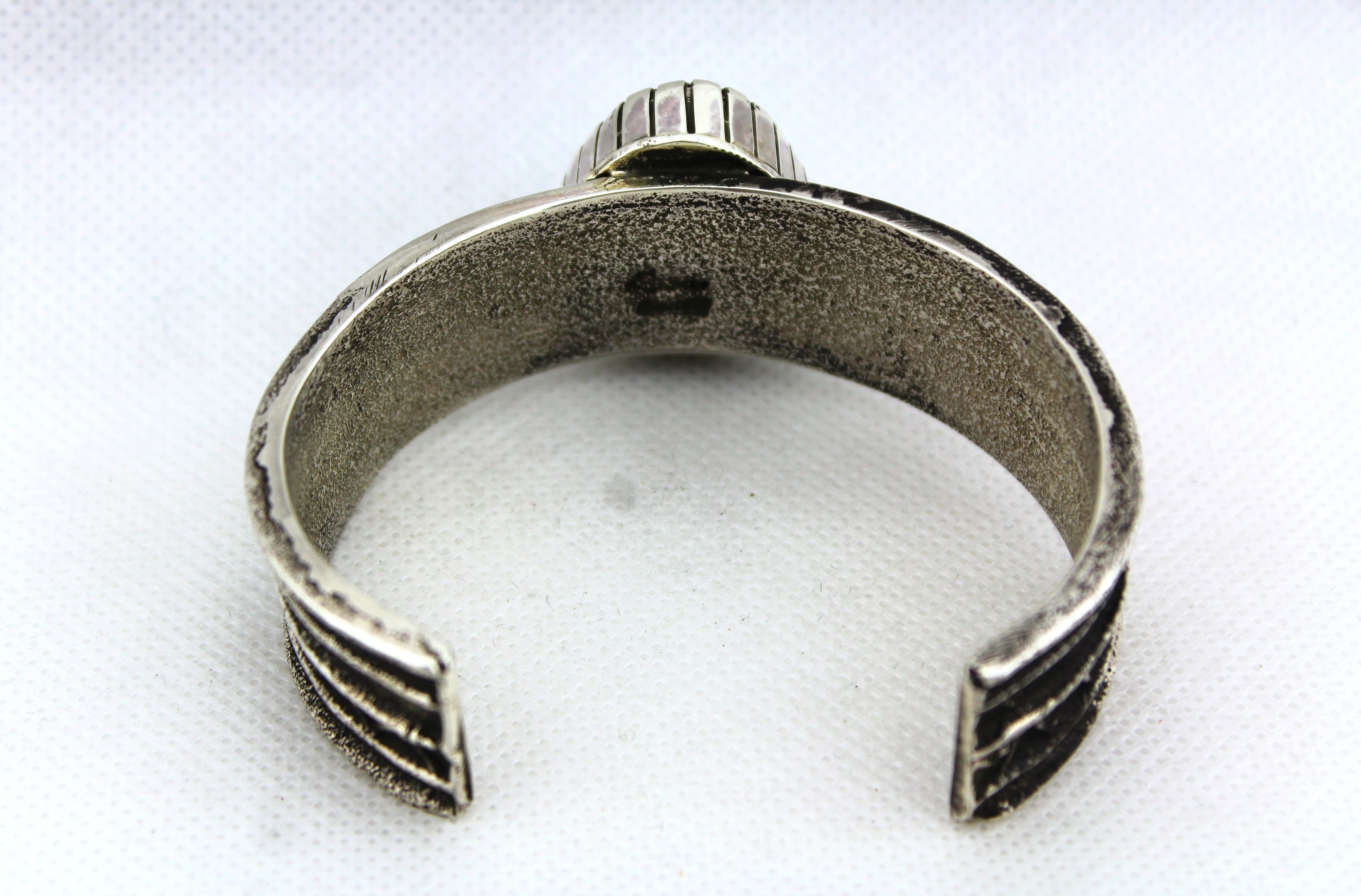 Tufa Cast Sterling Silver Bracelet