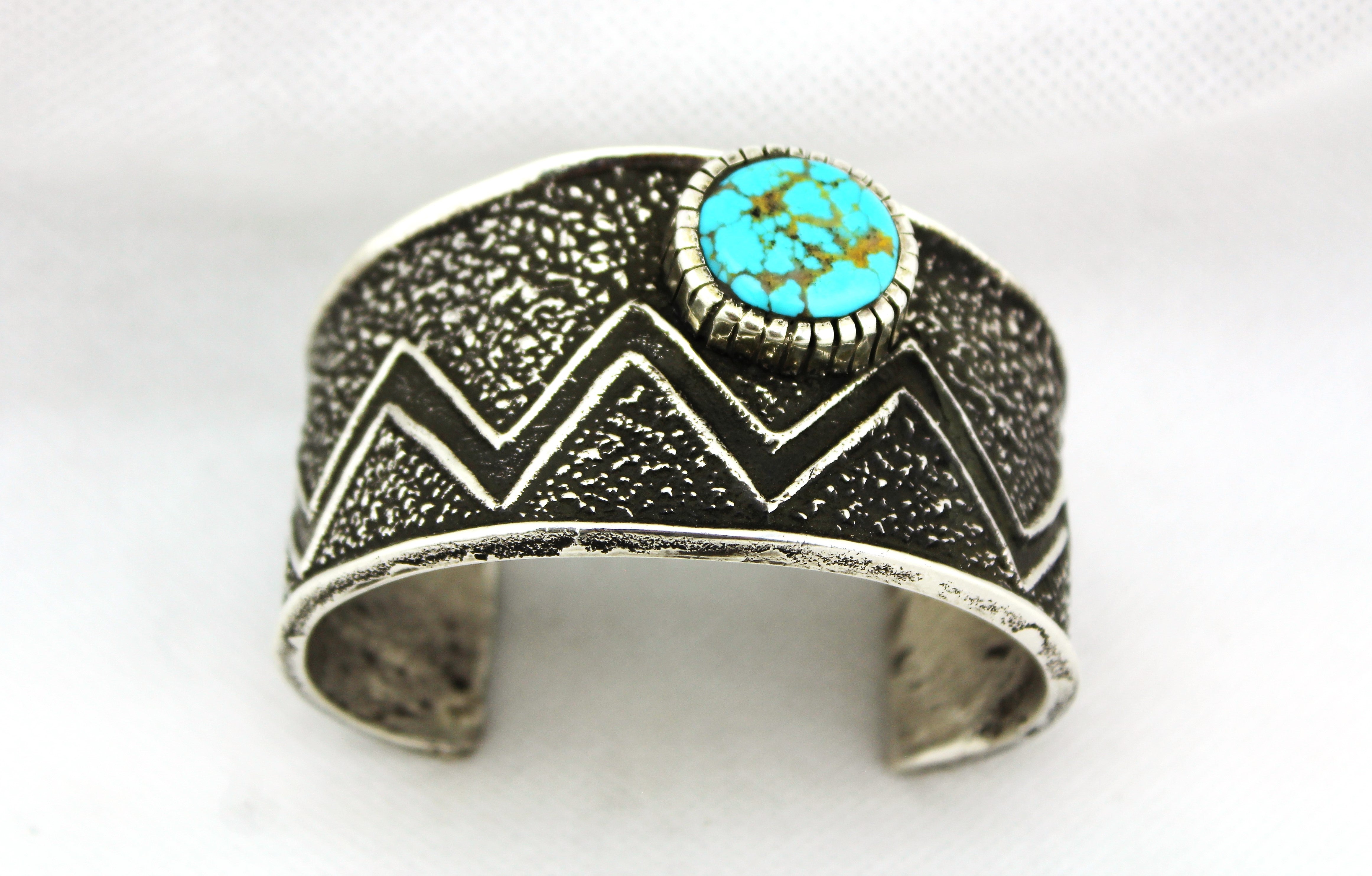 Tufa Cast Sterling Silver Bracelet